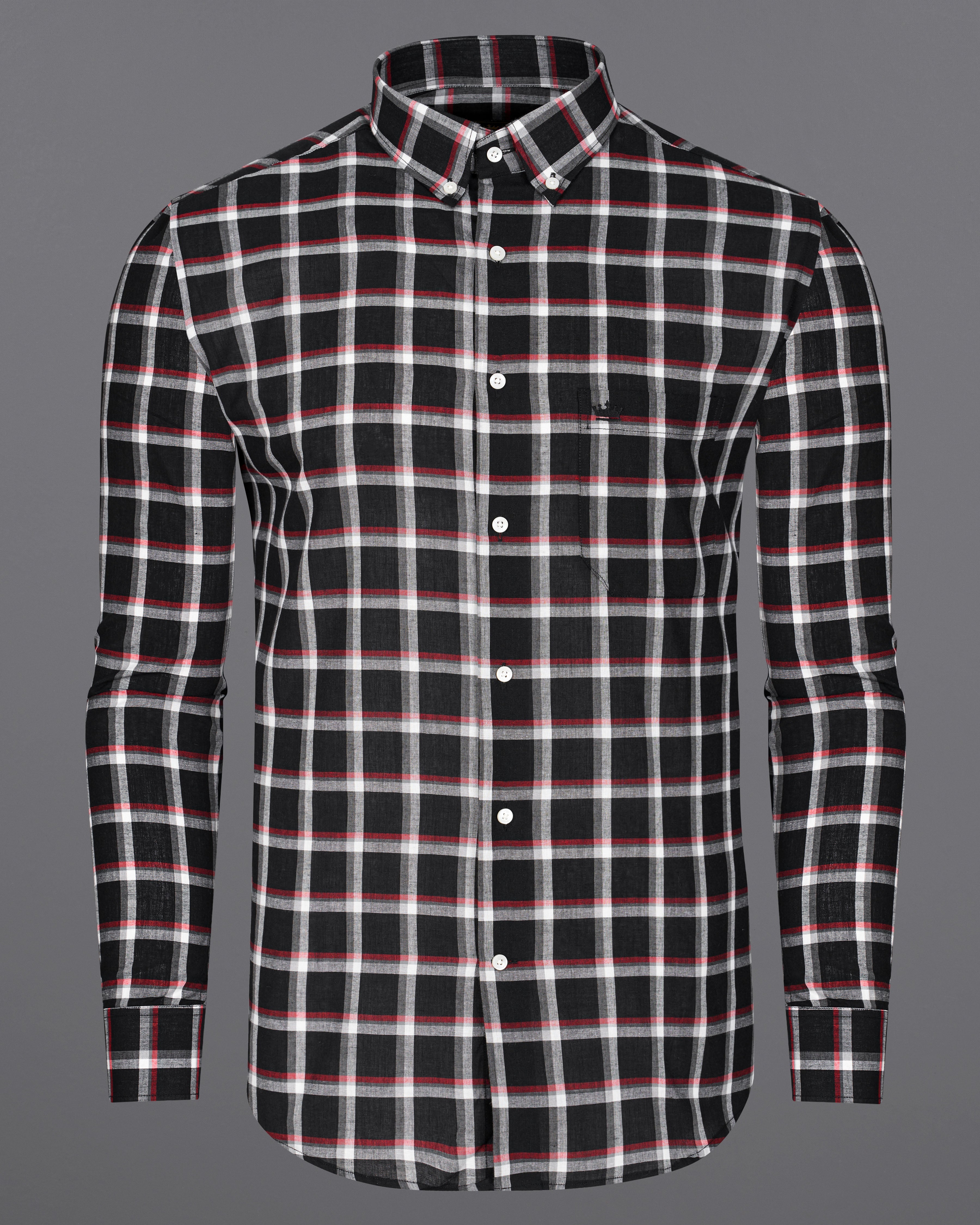 Jade Black and White Plaid Premium Cotton Shirt 8726-BD-38,8726-BD-H-38,8726-BD-39,8726-BD-H-39,8726-BD-40,8726-BD-H-40,8726-BD-42,8726-BD-H-42,8726-BD-44,8726-BD-H-44,8726-BD-46,8726-BD-H-46,8726-BD-48,8726-BD-H-48,8726-BD-50,8726-BD-H-50,8726-BD-52,8726-BD-H-52