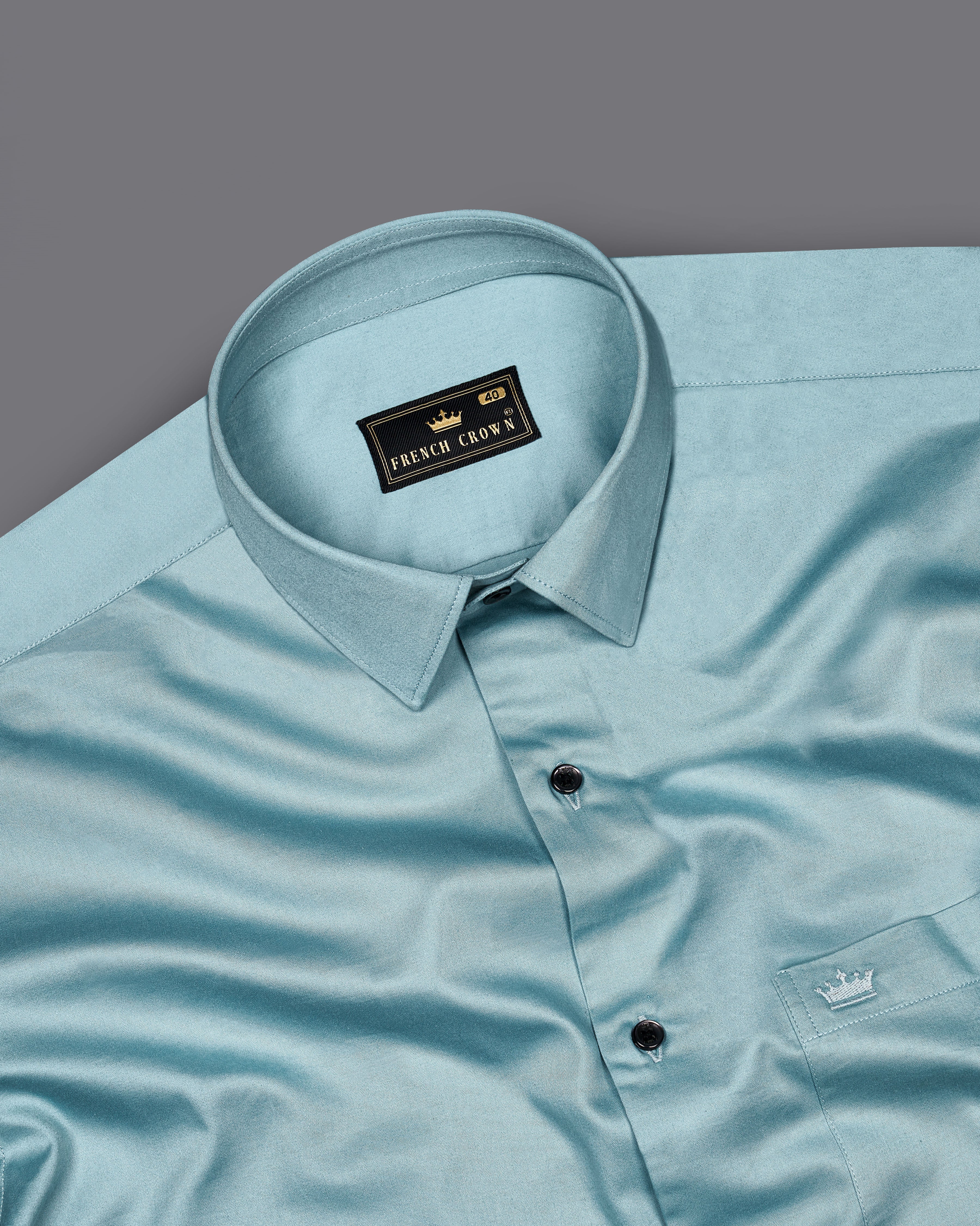 Glacier Blue Super Soft Premium Cotton Shirt 8863-BLK-38, 8863-BLK-H-38, 8863-BLK-39, 8863-BLK-H-39, 8863-BLK-40, 8863-BLK-H-40, 8863-BLK-42, 8863-BLK-H-42, 8863-BLK-44, 8863-BLK-H-44, 8863-BLK-46, 8863-BLK-H-46, 8863-BLK-48, 8863-BLK-H-48, 8863-BLK-50, 8863-BLK-H-50, 8863-BLK-52, 8863-BLK-H-52