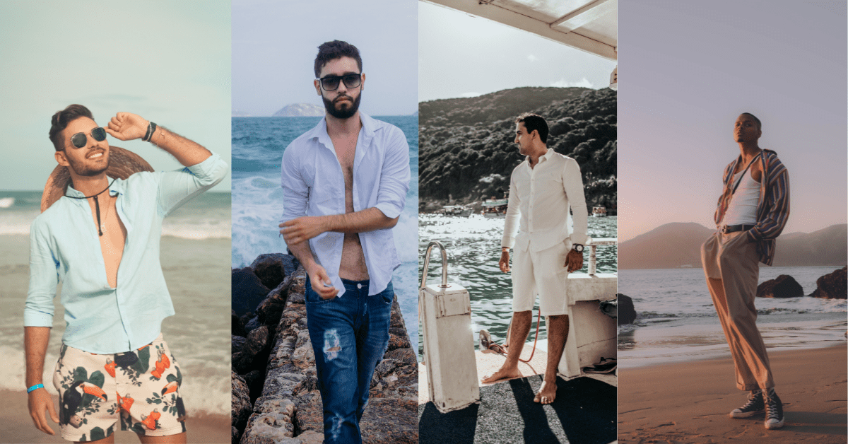 Beach Outfits For Men : How To Look Cool on Your Beach Vacation?