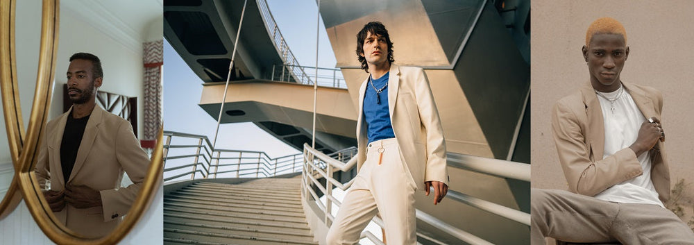 10 Beige Blazer Combinations For Men To Look Stunning