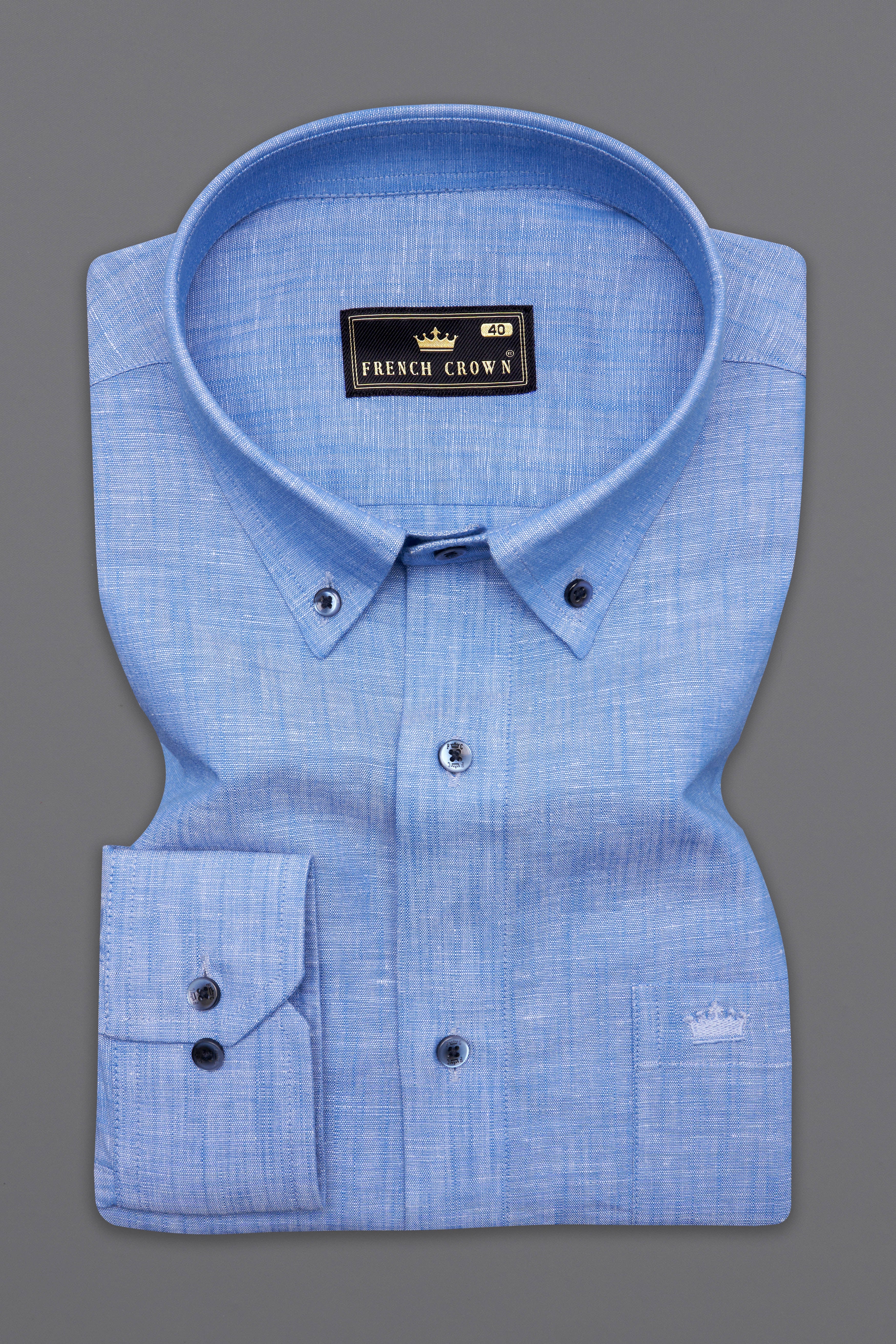 Danube Sky Blue Luxurious Linen Shirt 10092-BD-BLE-38, 10092-BD-BLE-H-38, 10092-BD-BLE-39, 10092-BD-BLE-H-39, 10092-BD-BLE-40, 10092-BD-BLE-H-40, 10092-BD-BLE-42, 10092-BD-BLE-H-42, 10092-BD-BLE-44, 10092-BD-BLE-H-44, 10092-BD-BLE-46, 10092-BD-BLE-H-46, 10092-BD-BLE-48, 10092-BD-BLE-H-48, 10092-BD-BLE-50, 10092-BD-BLE-H-50, 10092-BD-BLE-52, 10092-BD-BLE-H-52