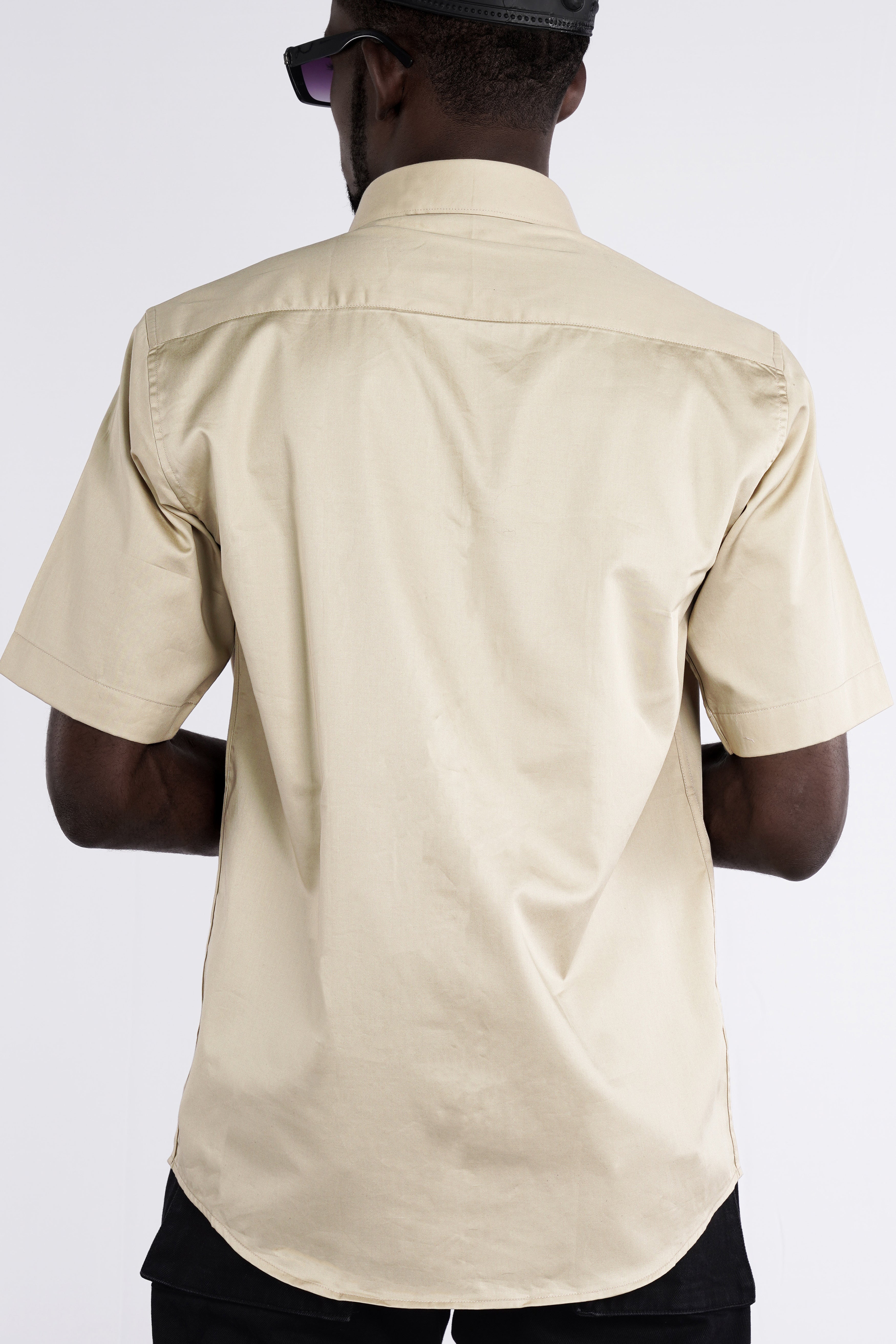 Coriander Brown Super Soft Premium Cotton Designer Shirt