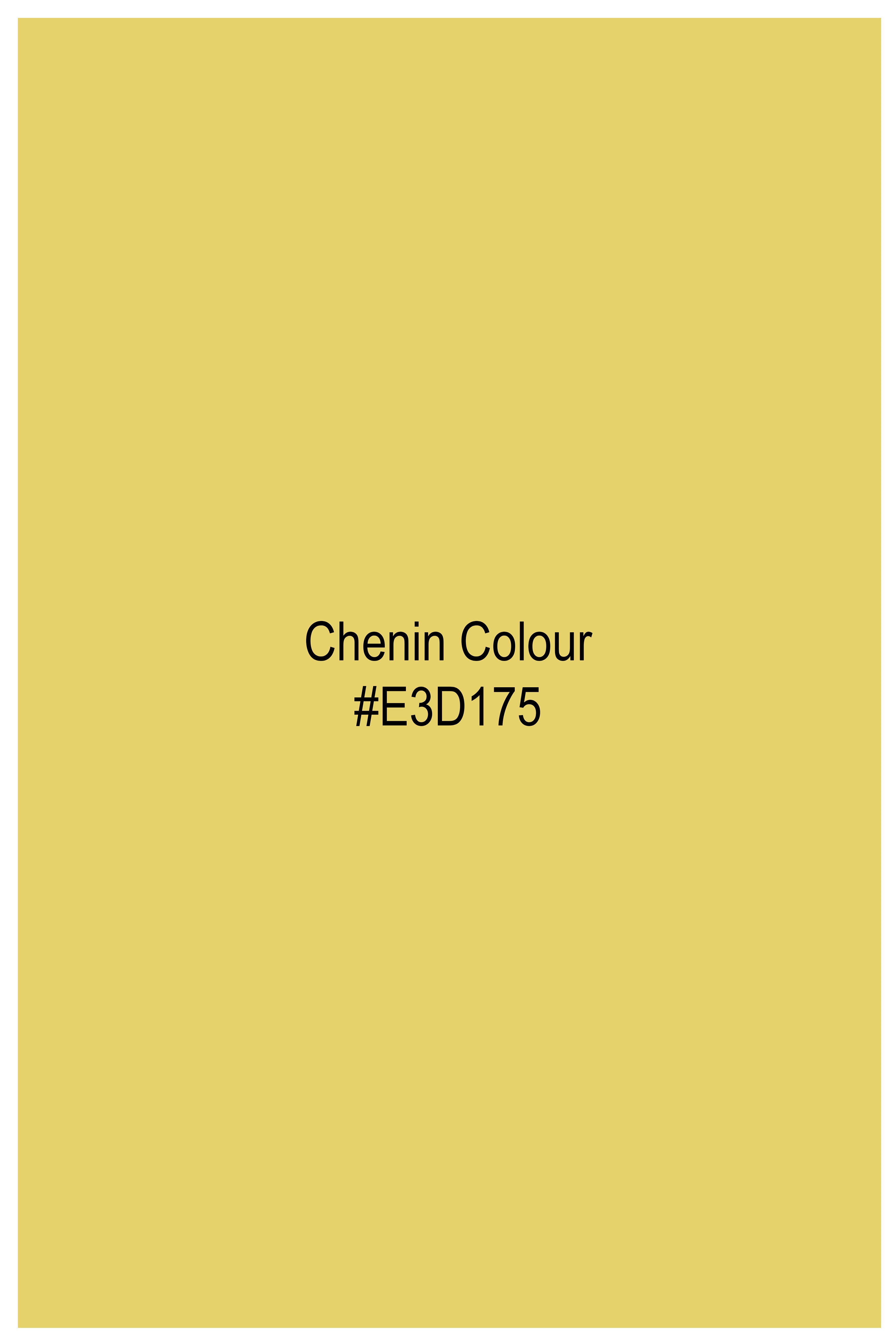 Chenin yellow Super Soft Premium Cotton Shirt