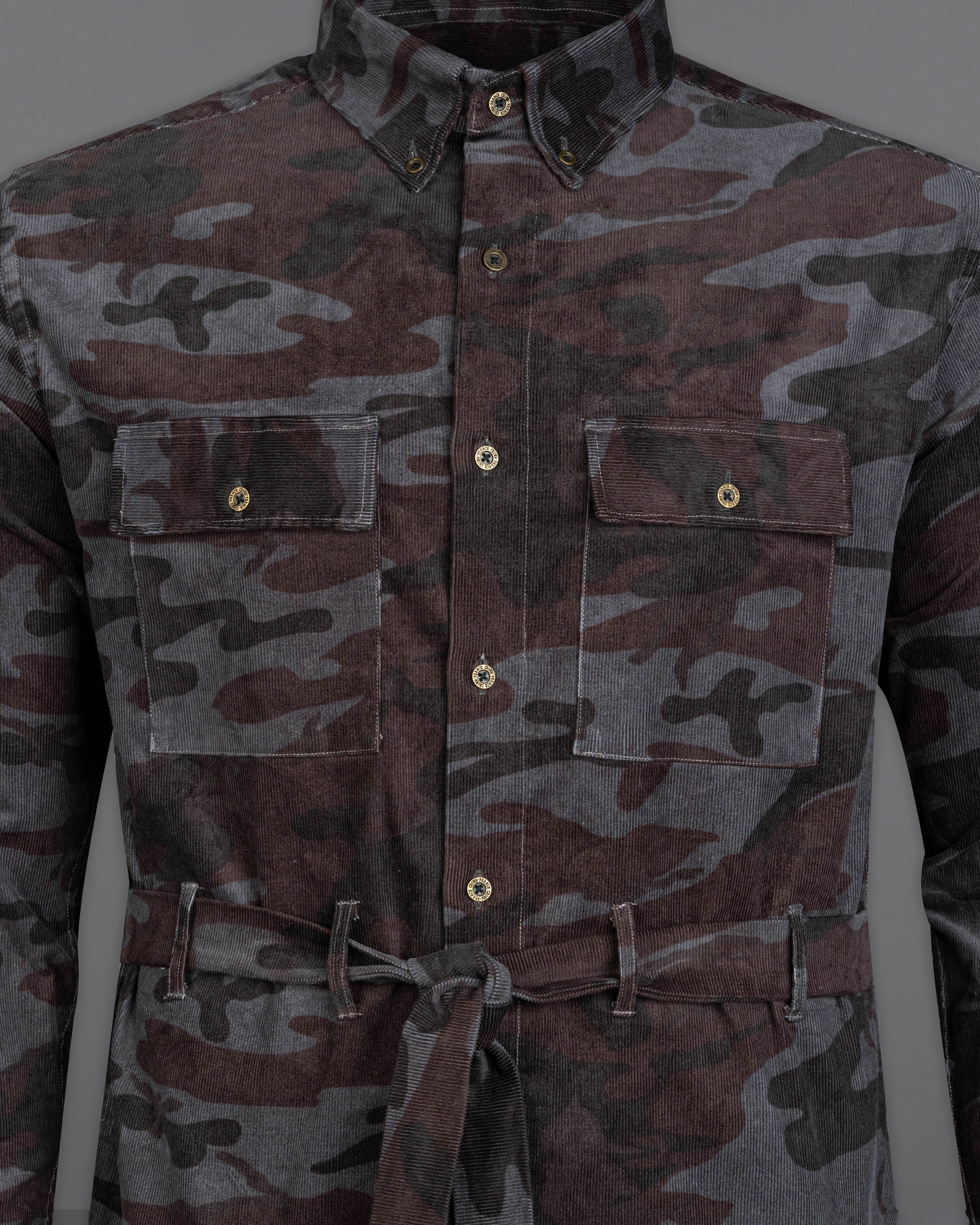 Cape Cod Gray and Bistre Brown Camouflage Corduroy Designer Shirt 10174-BD-MB-D123-38, 10174-BD-MB-D123-H-38, 10174-BD-MB-D123-39, 10174-BD-MB-D123-H-39, 10174-BD-MB-D123-40, 10174-BD-MB-D123-H-40, 10174-BD-MB-D123-42, 10174-BD-MB-D123-H-42, 10174-BD-MB-D123-44, 10174-BD-MB-D123-H-44, 10174-BD-MB-D123-46, 10174-BD-MB-D123-H-46, 10174-BD-MB-D123-48, 10174-BD-MB-D123-H-48, 10174-BD-MB-D123-50, 10174-BD-MB-D123-H-50, 10174-BD-MB-D123-52, 10174-BD-MB-D123-H-52