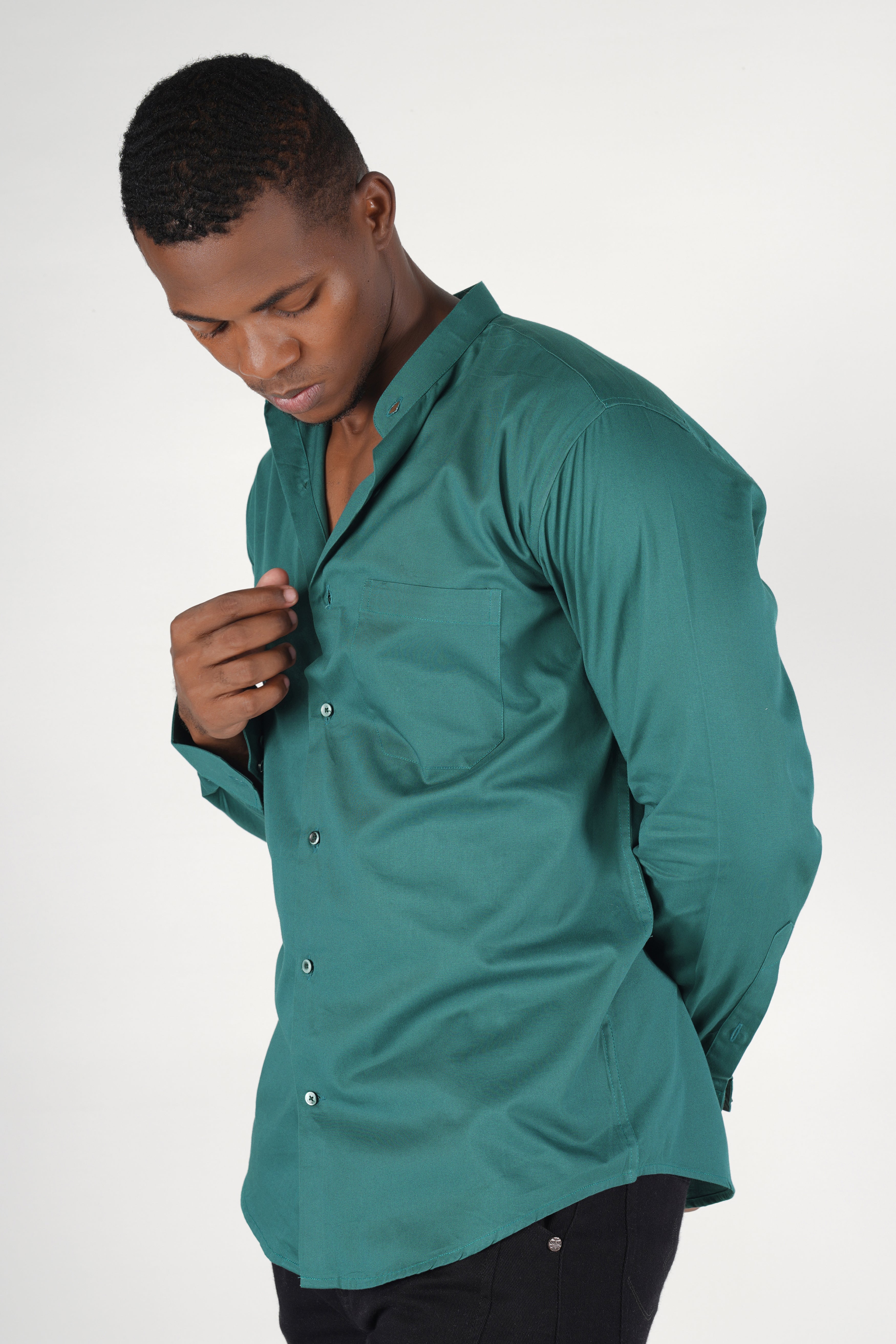 Casal Green Royal Oxford Shirt