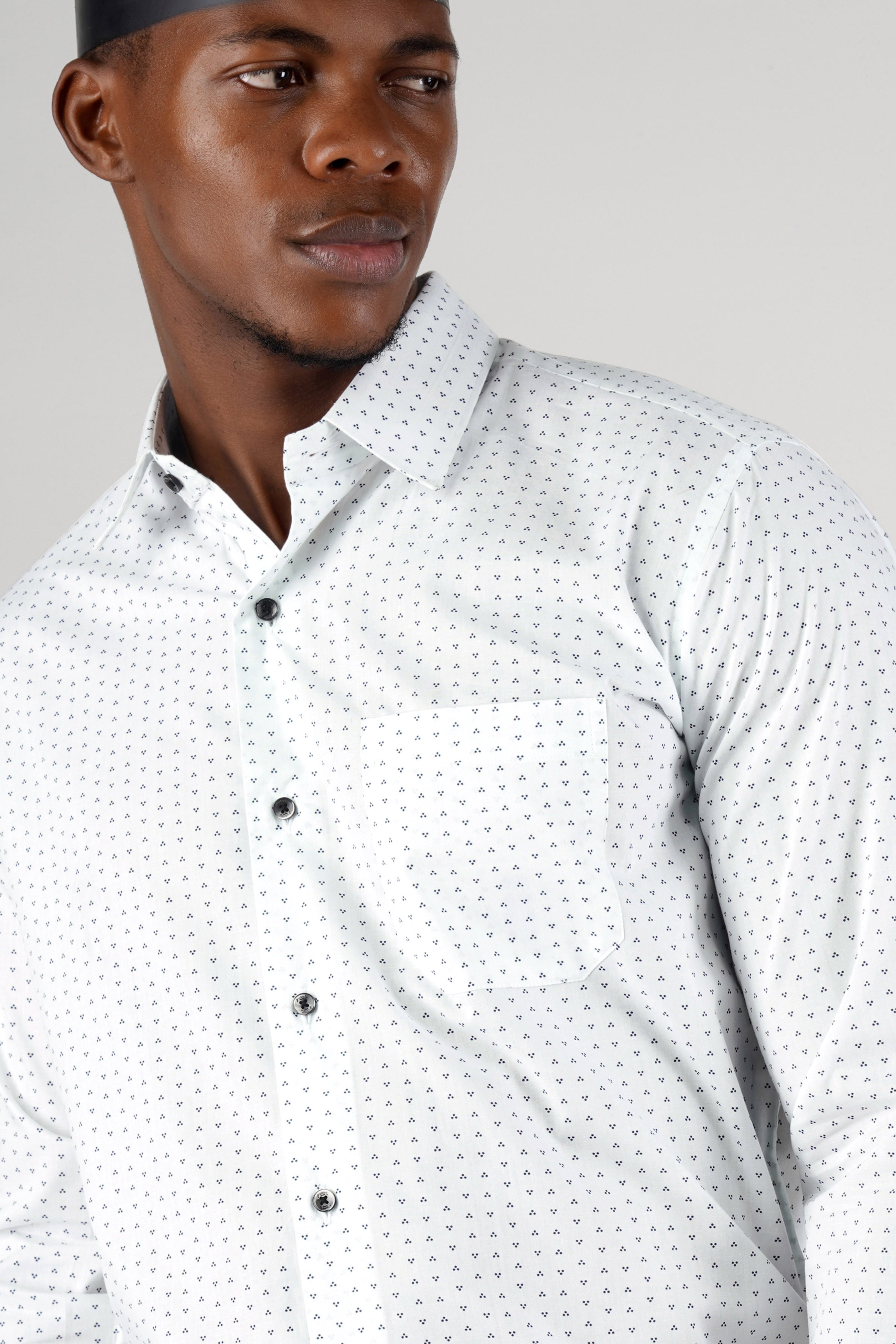 Bright White Printed Premium Cotton Shirt 10235-BLK-38, 10235-BLK-H-38, 10235-BLK-39, 10235-BLK-H-39, 10235-BLK-40, 10235-BLK-H-40, 10235-BLK-42, 10235-BLK-H-42, 10235-BLK-44, 10235-BLK-H-44, 10235-BLK-46, 10235-BLK-H-46, 10235-BLK-48, 10235-BLK-H-48, 10235-BLK-50, 10235-BLK-H-50, 10235-BLK-52, 10235-BLK-H-52