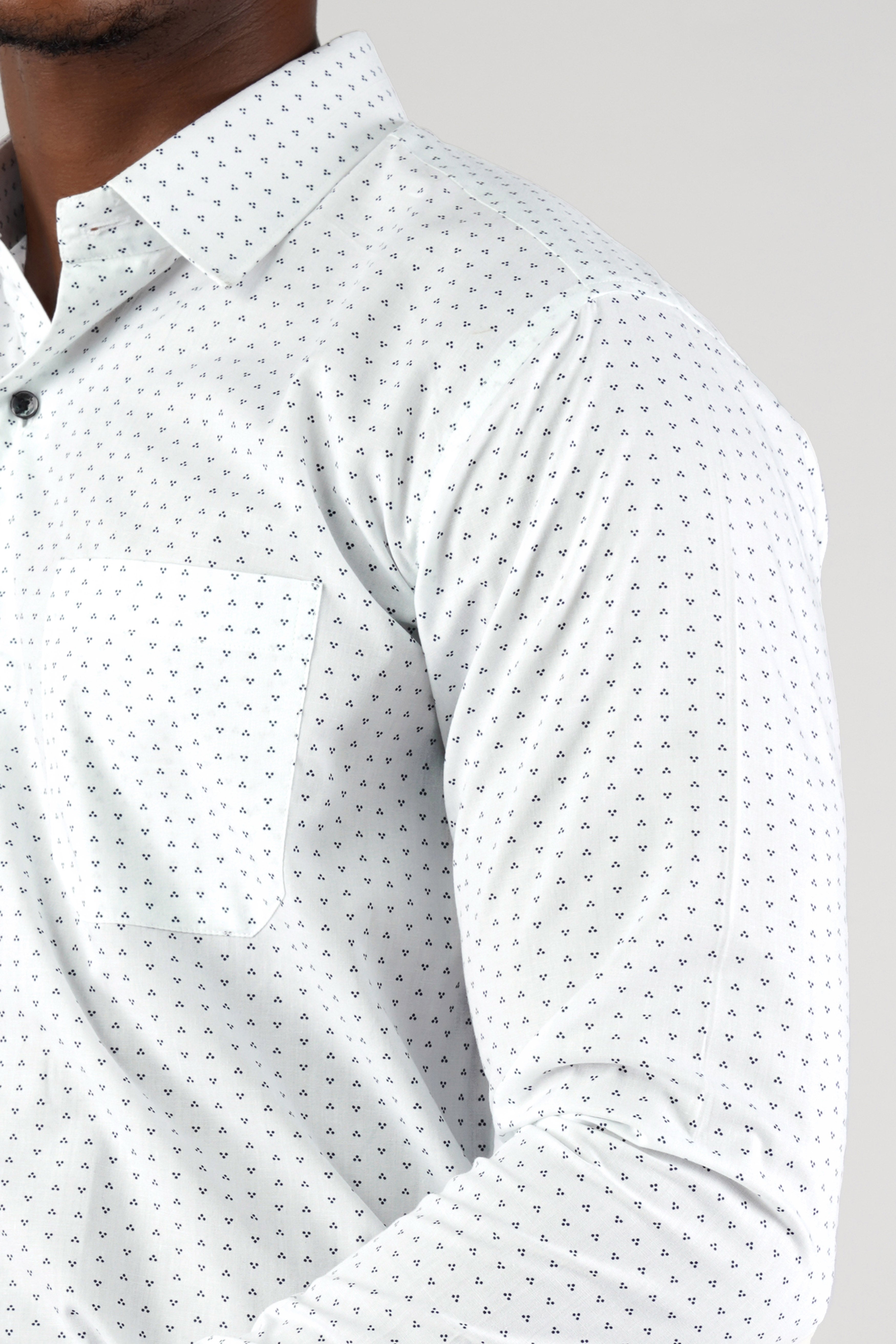 Bright White Printed Premium Cotton Shirt 10235-BLK-38, 10235-BLK-H-38, 10235-BLK-39, 10235-BLK-H-39, 10235-BLK-40, 10235-BLK-H-40, 10235-BLK-42, 10235-BLK-H-42, 10235-BLK-44, 10235-BLK-H-44, 10235-BLK-46, 10235-BLK-H-46, 10235-BLK-48, 10235-BLK-H-48, 10235-BLK-50, 10235-BLK-H-50, 10235-BLK-52, 10235-BLK-H-52