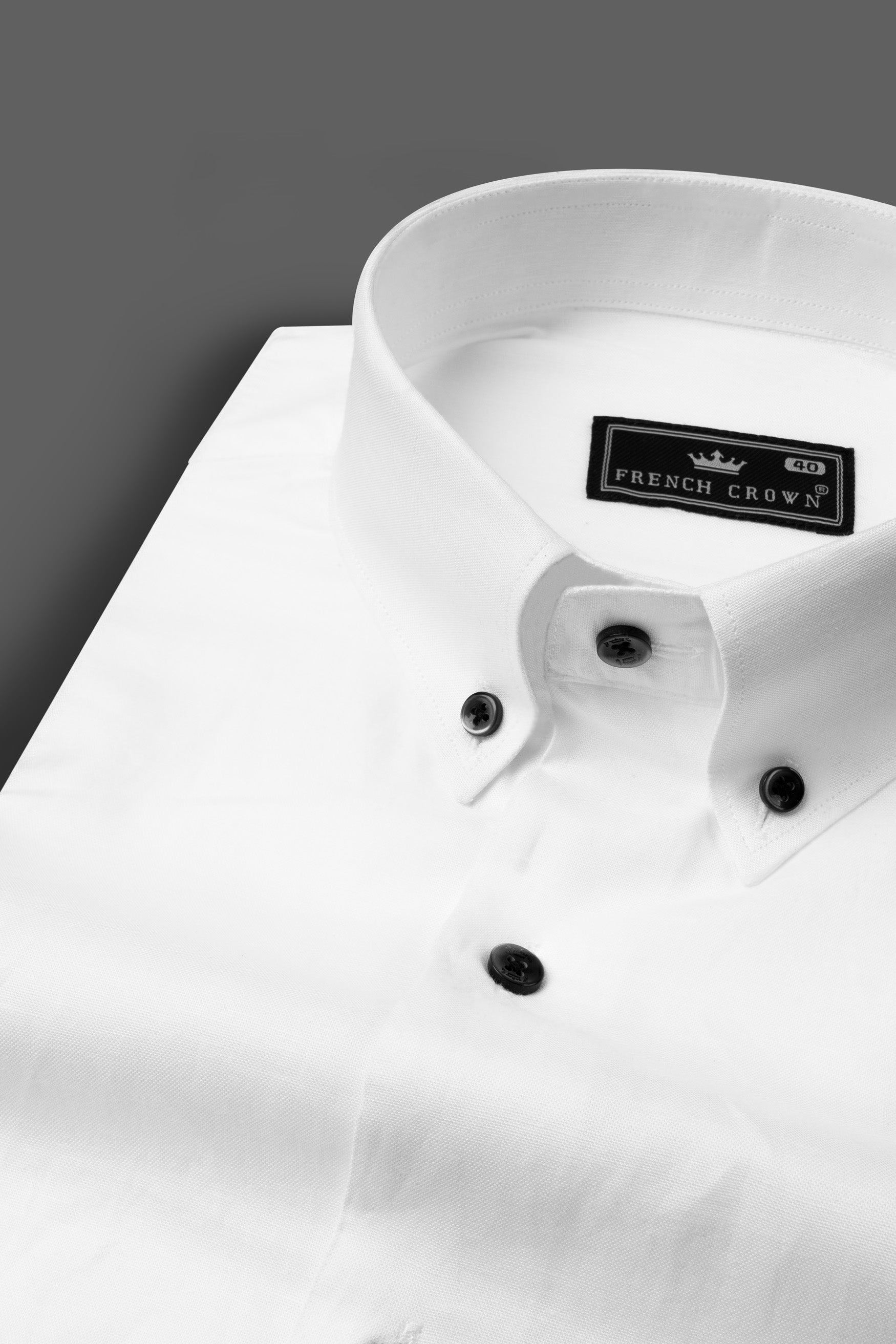 Bright White Luxurious Linen Shirt