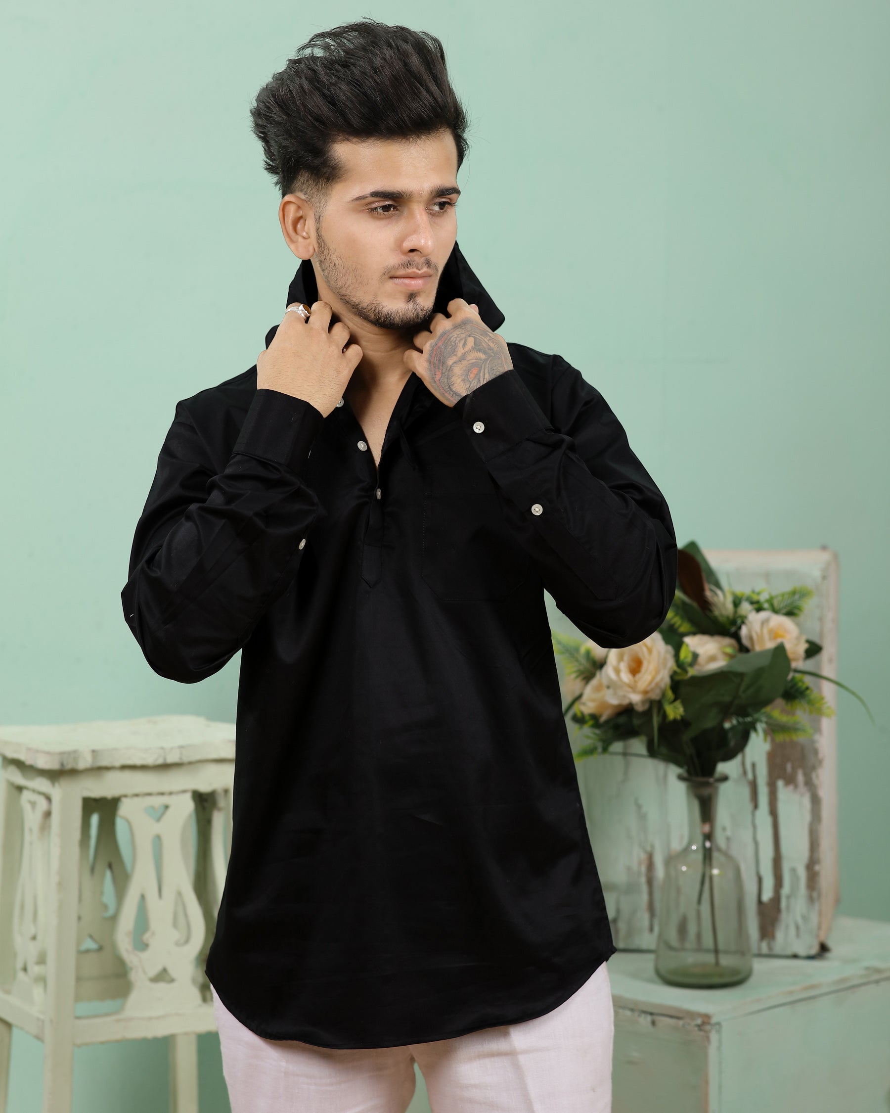 Jade Black Premium Cotton Hoodie Shirt 4060-KS-CHD-38, 4060-KS-CHD-H-38, 4060-KS-CHD-39, 4060-KS-CHD-H-39, 4060-KS-CHD-40, 4060-KS-CHD-H-40, 4060-KS-CHD-42, 4060-KS-CHD-H-42, 4060-KS-CHD-44, 4060-KS-CHD-H-44, 4060-KS-CHD-46, 4060-KS-CHD-H-46, 4060-KS-CHD-48, 4060-KS-CHD-H-48, 4060-KS-CHD-50, 4060-KS-CHD-H-50, 4060-KS-CHD-52, 4060-KS-CHD-H-52