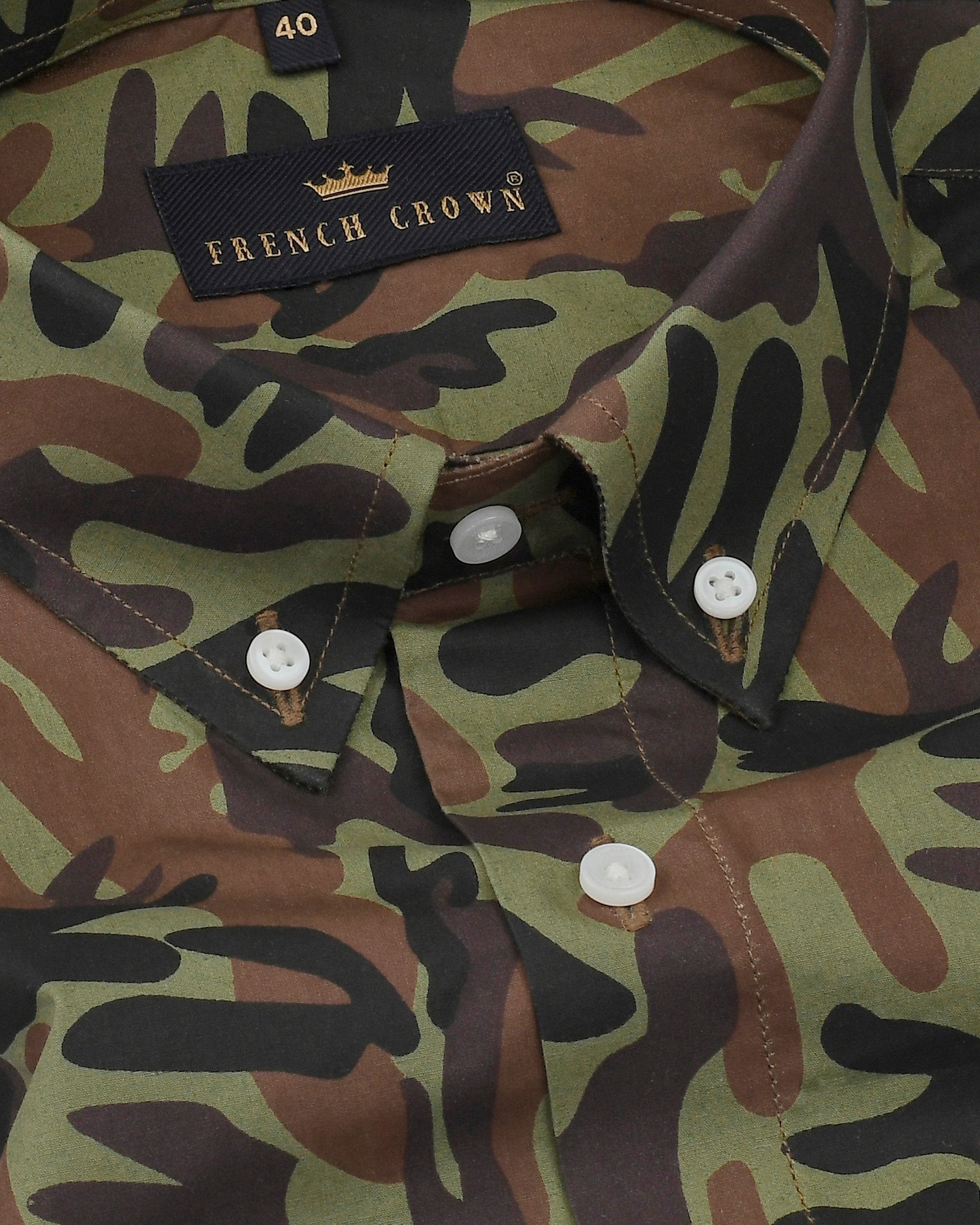 Camouflage Button-Down Premium Cotton Shirt 4436-BD-38, 4436-BD-H-38, 4436-BD-39, 4436-BD-H-39, 4436-BD-40, 4436-BD-H-40, 4436-BD-42, 4436-BD-H-42, 4436-BD-44, 4436-BD-H-44, 4436-BD-46, 4436-BD-H-46, 4436-BD-48, 4436-BD-H-48, 4436-BD-50, 4436-BD-H-50, 4436-BD-52, 4436-BD-H-52