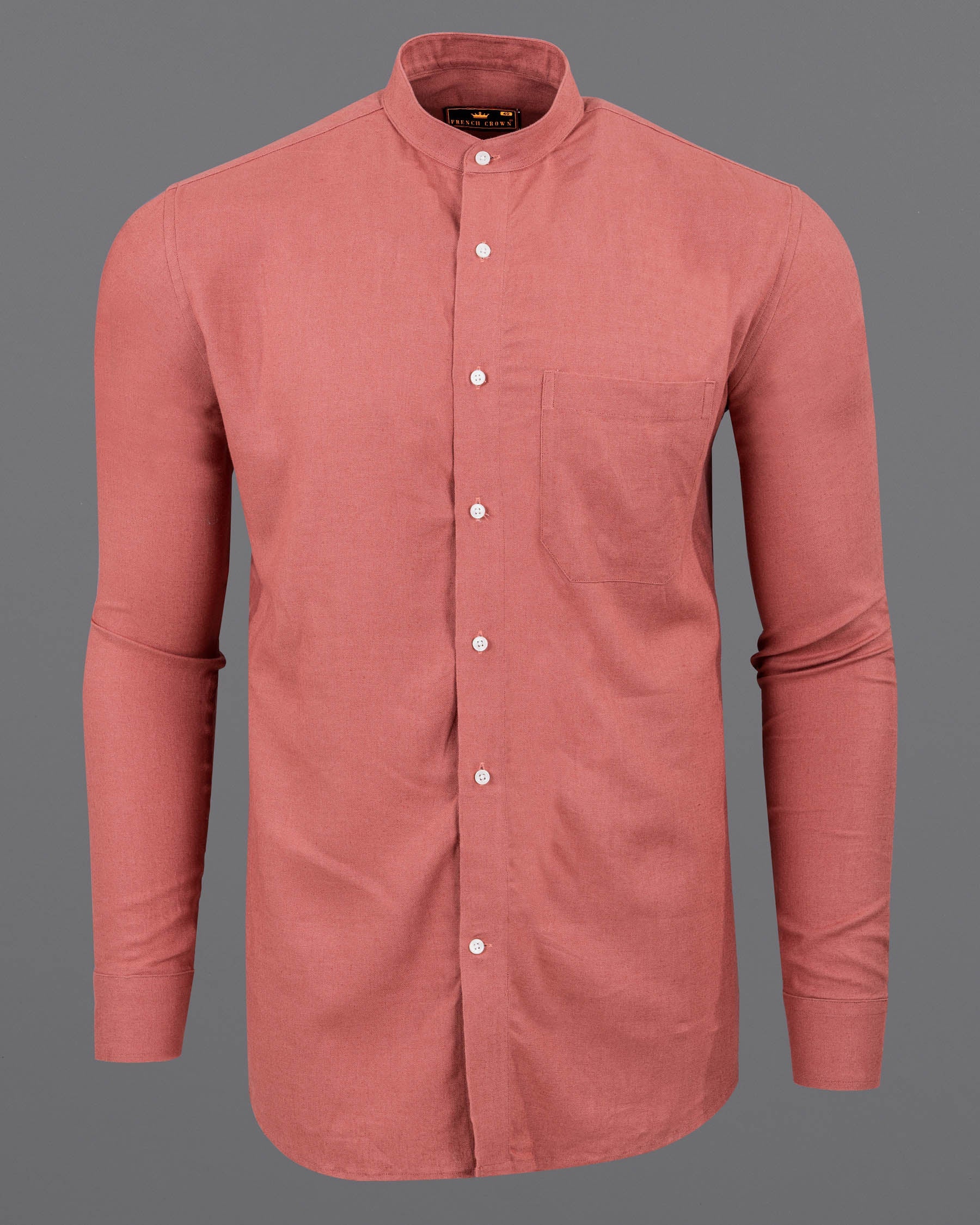 Rust Luxurious Linen Shirt 5840-M-38, 5840-M-H-38, 5840-M-39, 5840-M-H-39, 5840-M-40, 5840-M-H-40, 5840-M-42, 5840-M-H-42, 5840-M-44, 5840-M-H-44, 5840-M-46, 5840-M-H-46, 5840-M-48, 5840-M-H-48, 5840-M-50, 5840-M-H-50, 5840-M-52, 5840-M-H-52