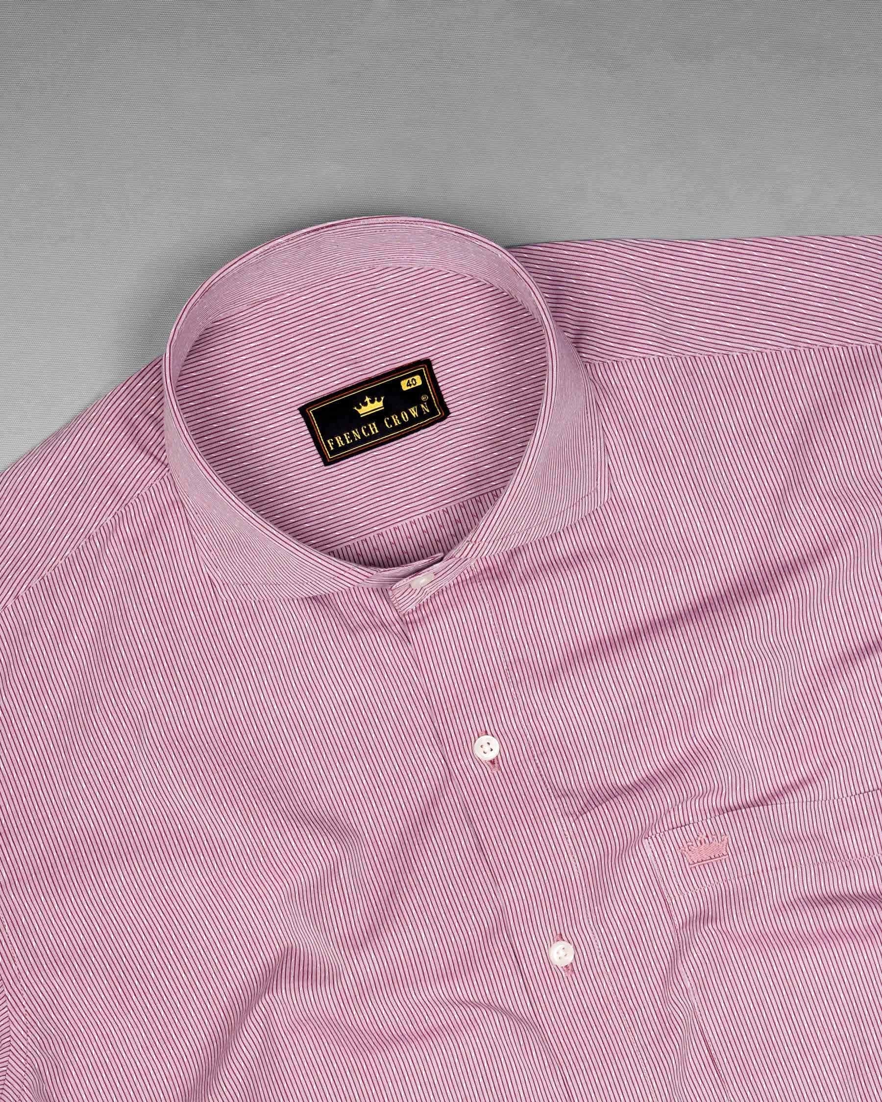 Lily Flare Pinstriped Dobby Textured Premium Giza Cotton Shirt 6106-CA-38, 6106-CA-H-38, 6106-CA-39, 6106-CA-H-39, 6106-CA-40, 6106-CA-H-40, 6106-CA-42, 6106-CA-H-42, 6106-CA-44, 6106-CA-H-44, 6106-CA-46, 6106-CA-H-46, 6106-CA-48, 6106-CA-H-48, 6106-CA-50, 6106-CA-H-50, 6106-CA-52, 6106-CA-H-52