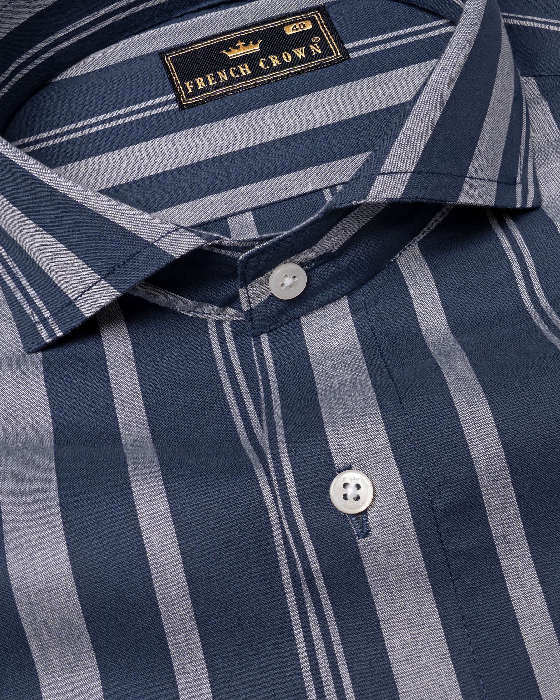 Martinique Blue Striped Premium Cotton Shirt 6272-CA-38, 6272-CA-H-38, 6272-CA-39, 6272-CA-H-39, 6272-CA-40, 6272-CA-H-40, 6272-CA-42, 6272-CA-H-42, 6272-CA-44, 6272-CA-H-44, 6272-CA-46, 6272-CA-H-46, 6272-CA-48, 6272-CA-H-48, 6272-CA-50, 6272-CA-H-50, 6272-CA-52, 6272-CA-H-52