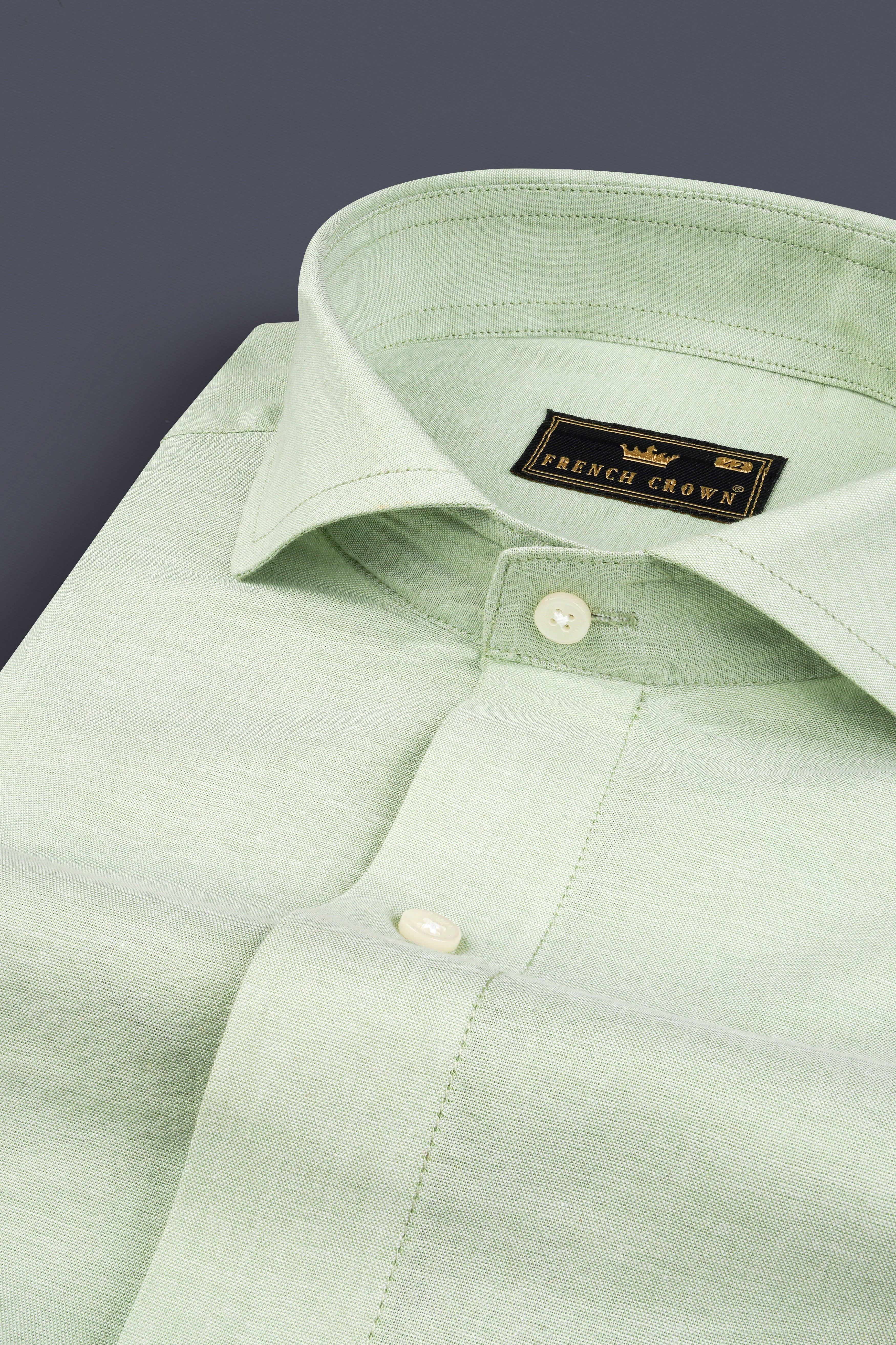 Kidnapper Green Royal Oxford Shirt