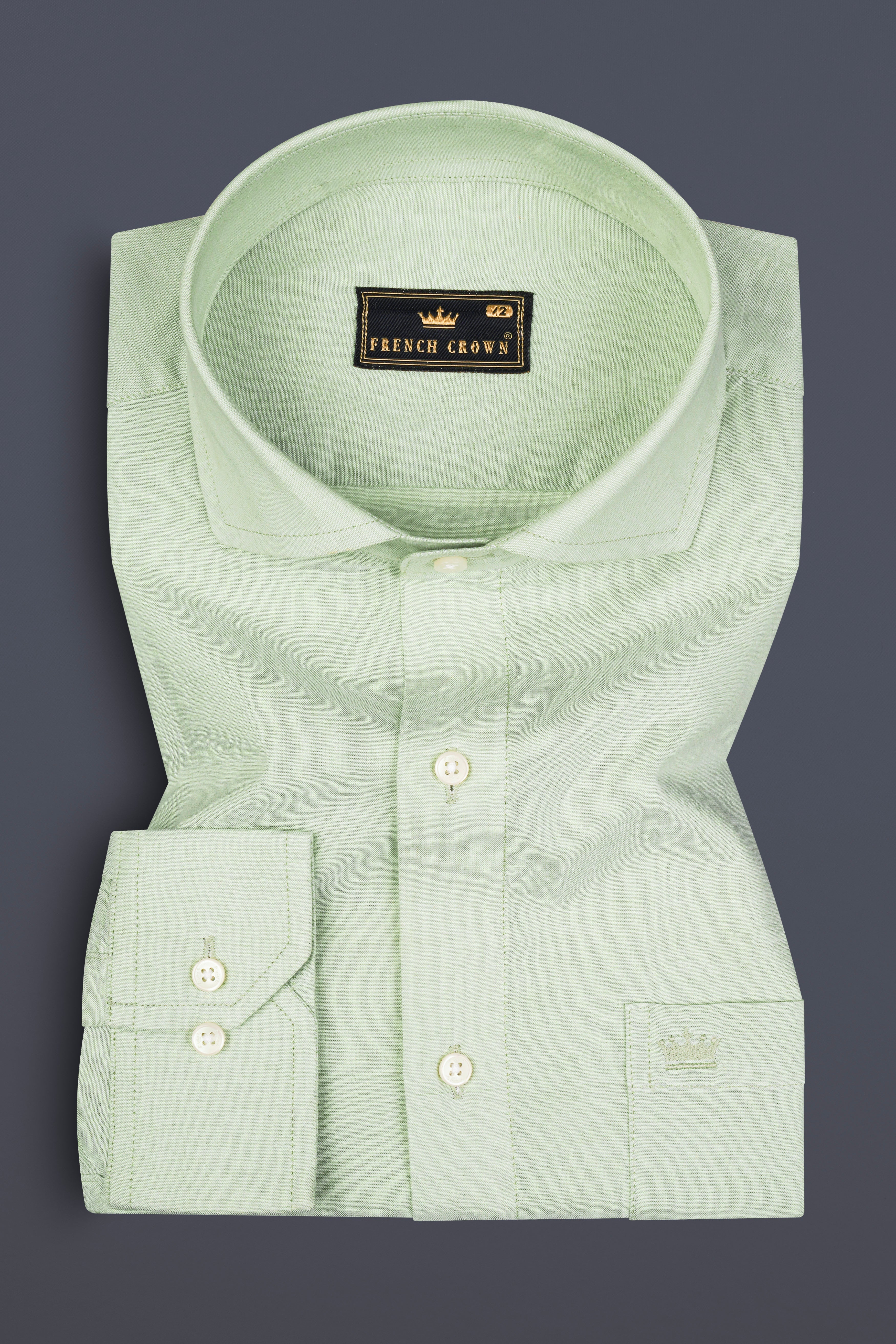 Kidnapper Green Royal Oxford Shirt