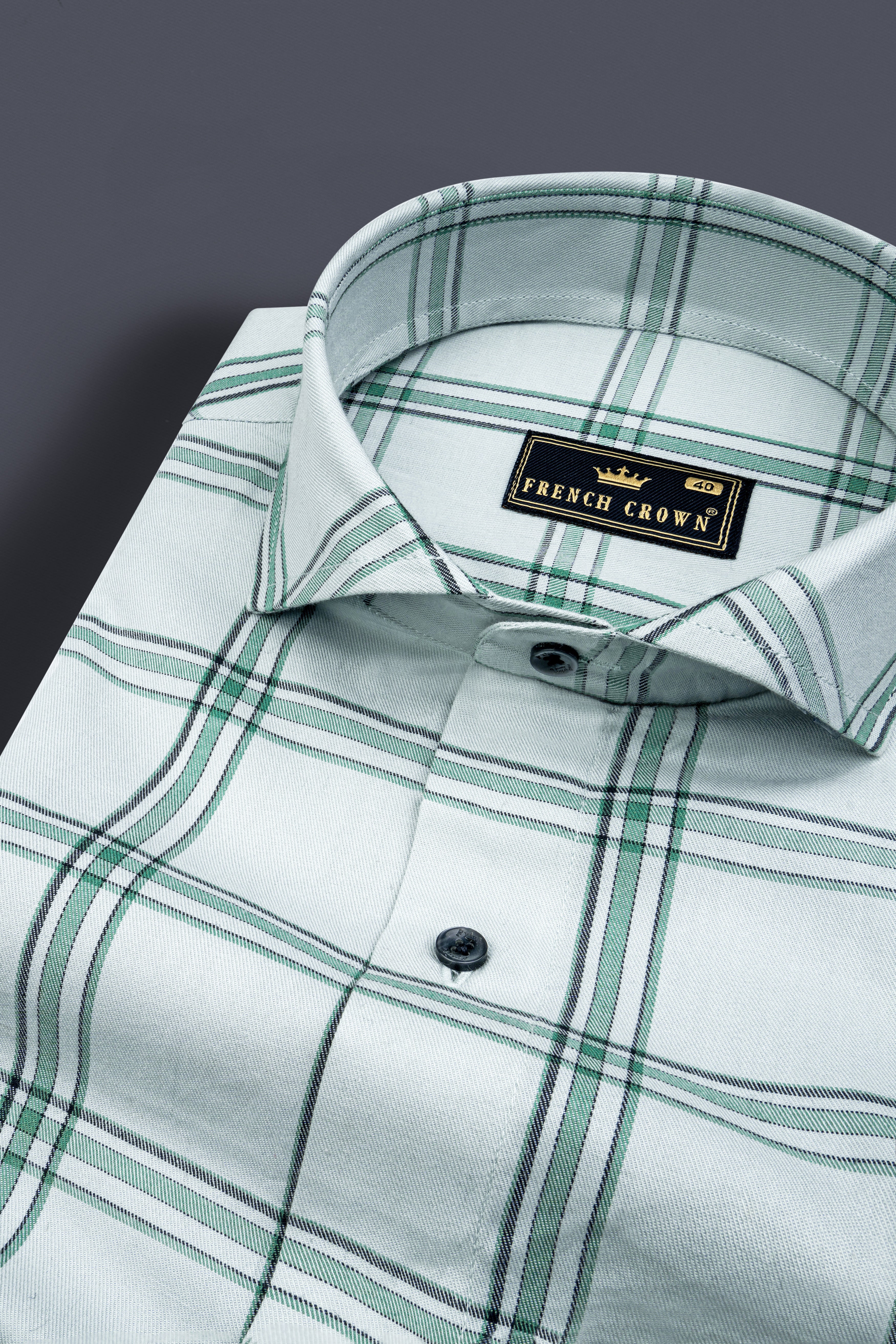 Loblolly Twill Windowpane Premium Cotton Shirt