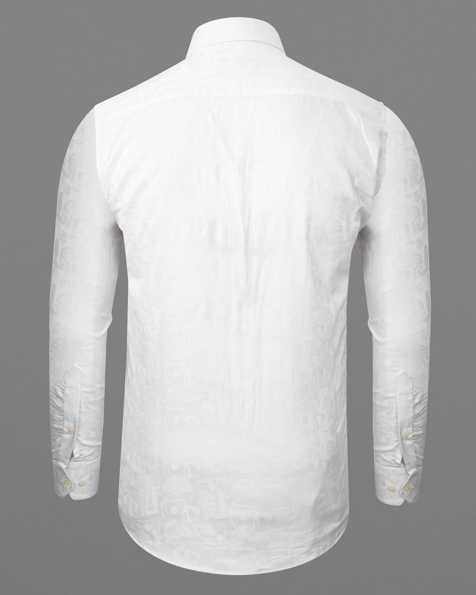 Milk White Jacquard Textured Premium Giza Cotton Shirt 6359-CA-38,6359-CA-H-38,6359-CA-39,6359-CA-H-39,6359-CA-40,6359-CA-H-40,6359-CA-42,6359-CA-H-42,6359-CA-44,6359-CA-H-44,6359-CA-46,6359-CA-H-46,6359-CA-48,6359-CA-H-48,6359-CA-50,6359-CA-H-50,6359-CA-52,6359-CA-H-52