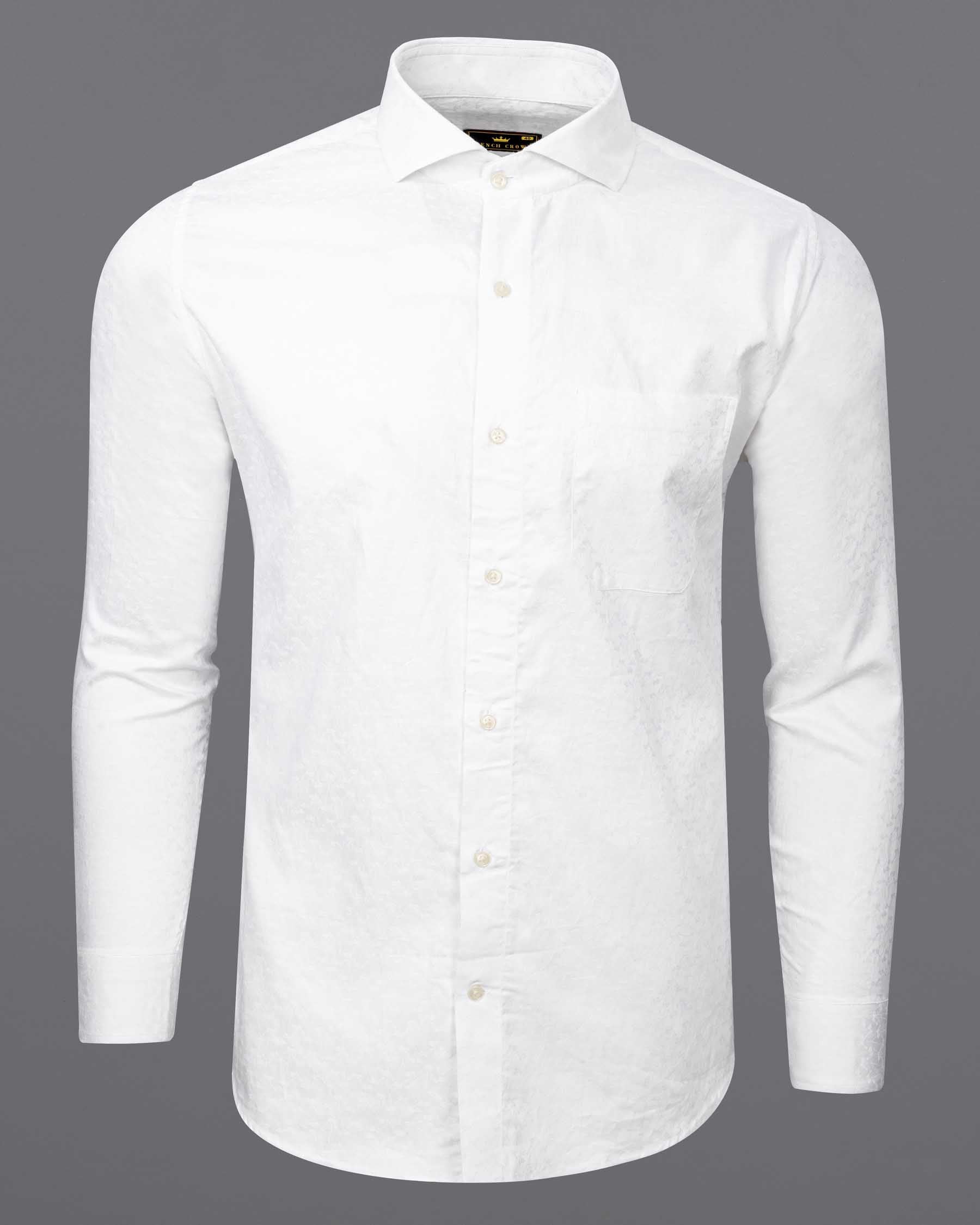 Bright White Jacquard Textured Premium Giza Cotton Shirt 6368-CA-38,6368-CA-H-38,6368-CA-39,6368-CA-H-39,6368-CA-40,6368-CA-H-40,6368-CA-42,6368-CA-H-42,6368-CA-44,6368-CA-H-44,6368-CA-46,6368-CA-H-46,6368-CA-48,6368-CA-H-48,6368-CA-50,6368-CA-H-50,6368-CA-52,6368-CA-H-52