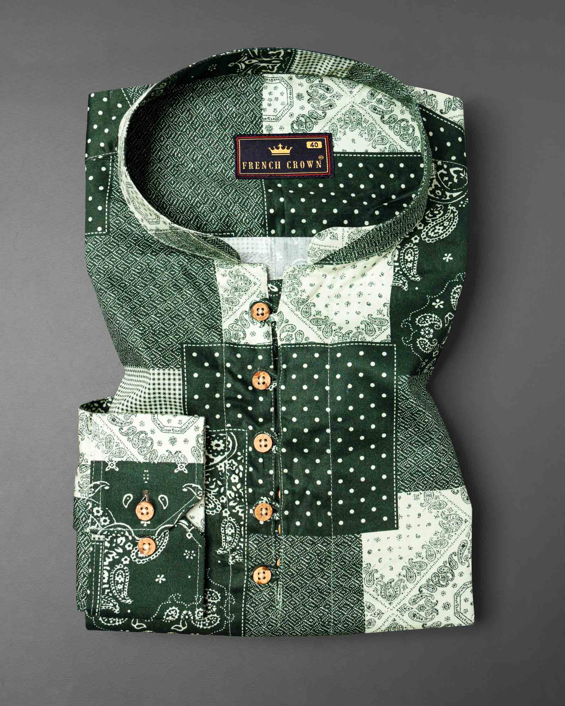 Celtic Green Quirky Printed Super Soft Premium Cotton Kurta Shirt 6546-KS-38,6546-KS-H-38,6546-KS-39,6546-KS-H-39,6546-KS-40,6546-KS-H-40,6546-KS-42,6546-KS-H-42,6546-KS-44,6546-KS-H-44,6546-KS-46,6546-KS-H-46,6546-KS-48,6546-KS-H-48,6546-KS-50,6546-KS-H-50,6546-KS-52,6546-KS-H-52