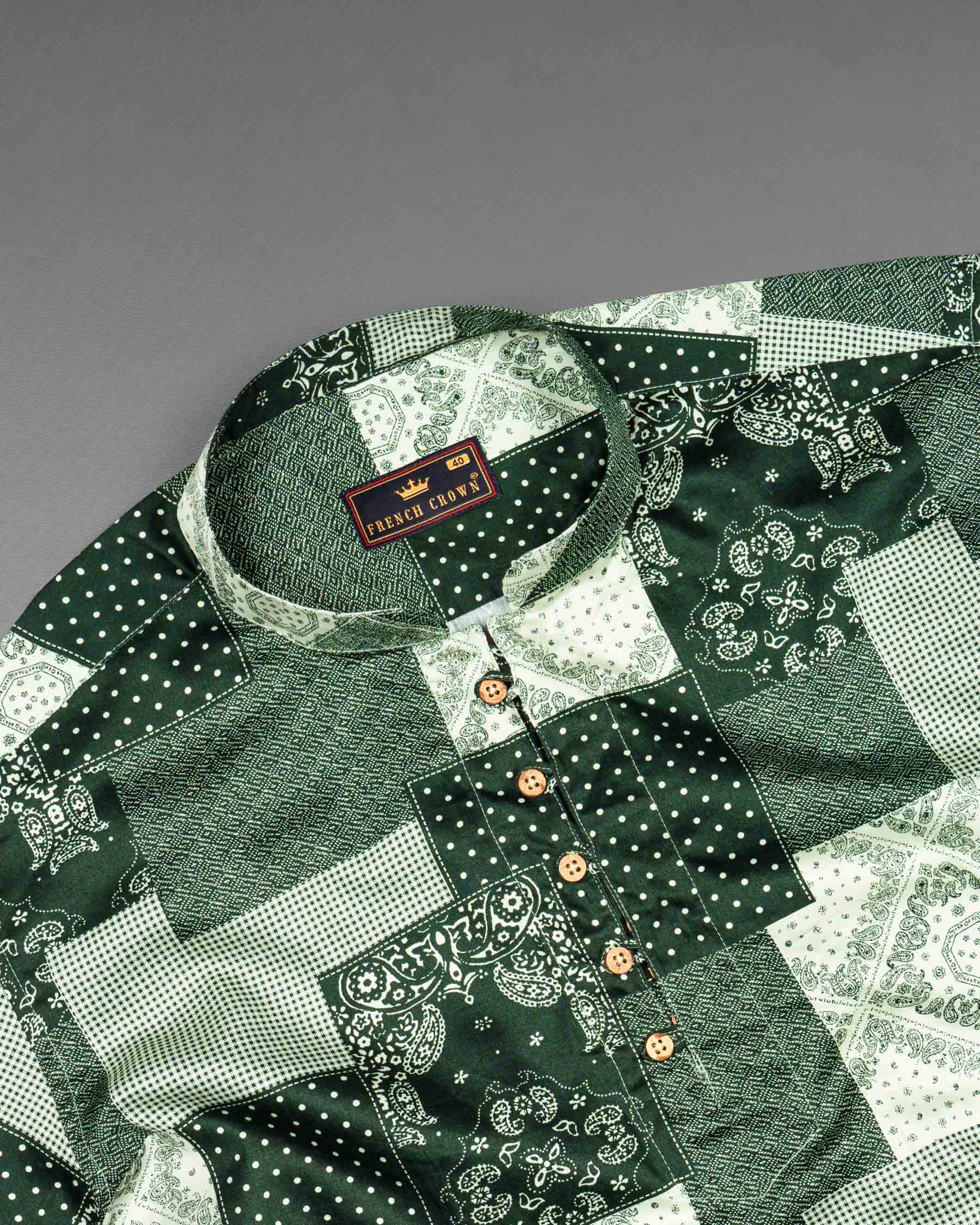 Celtic Green Quirky Printed Super Soft Premium Cotton Kurta Shirt 6546-KS-38,6546-KS-H-38,6546-KS-39,6546-KS-H-39,6546-KS-40,6546-KS-H-40,6546-KS-42,6546-KS-H-42,6546-KS-44,6546-KS-H-44,6546-KS-46,6546-KS-H-46,6546-KS-48,6546-KS-H-48,6546-KS-50,6546-KS-H-50,6546-KS-52,6546-KS-H-52