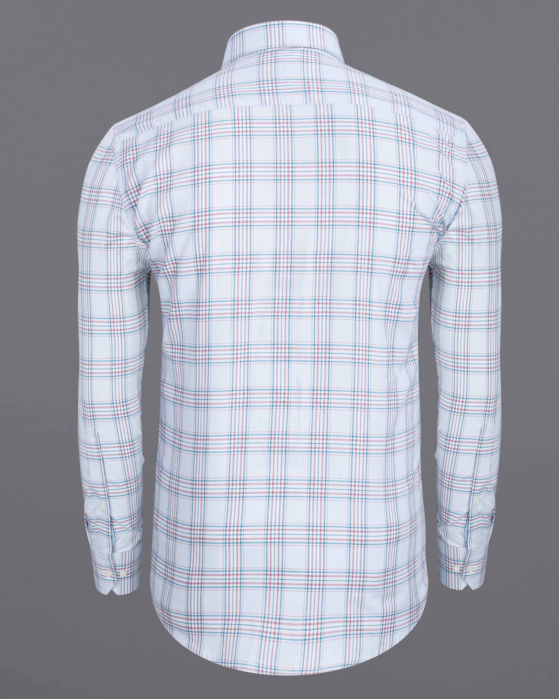 Selago and Bahama Blue Plaid Twill Textured Premium Cotton Shirt 6575-CA-38,6575-CA-H-38,6575-CA-39,6575-CA-H-39,6575-CA-40,6575-CA-H-40,6575-CA-42,6575-CA-H-42,6575-CA-44,6575-CA-H-44,6575-CA-46,6575-CA-H-46,6575-CA-48,6575-CA-H-48,6575-CA-50,6575-CA-H-50,6575-CA-52,6575-CA-H-52