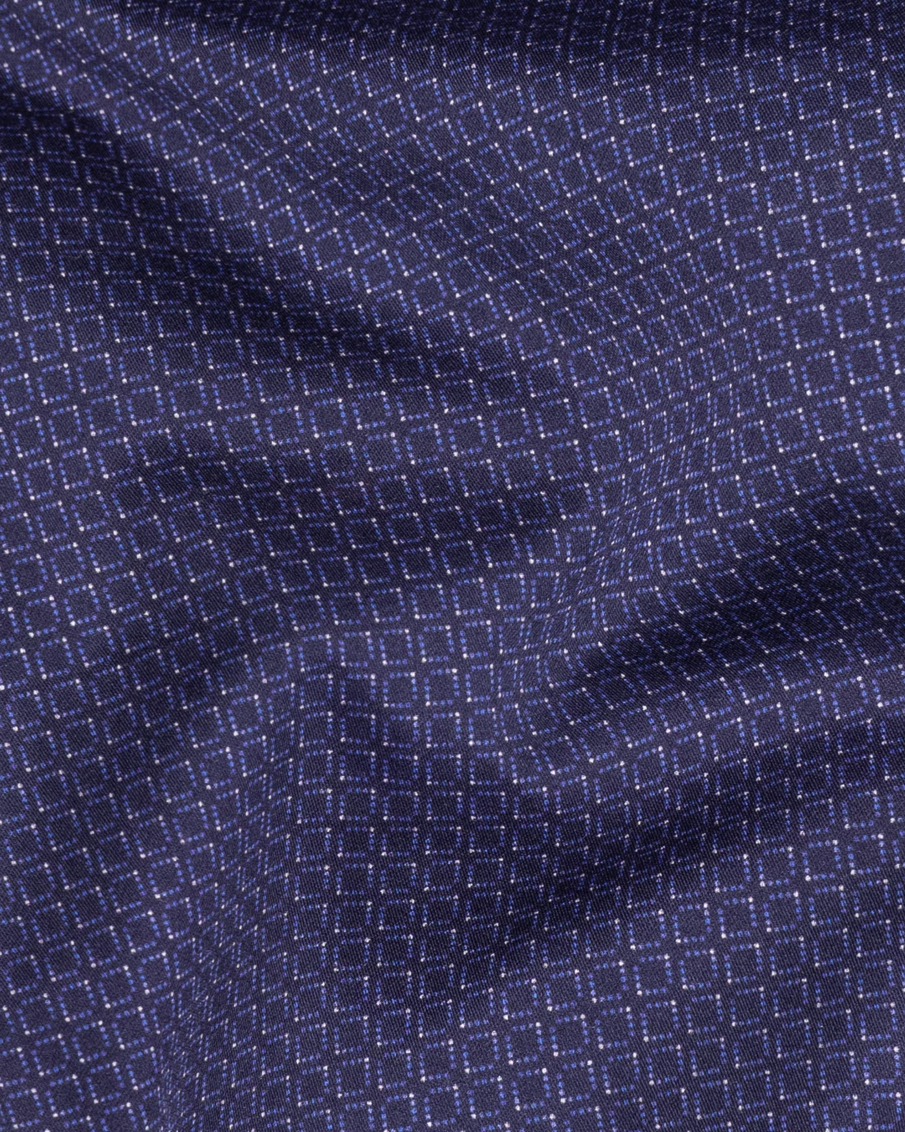 Blackcurrant with Chambray Blue Geometrical Print Super Soft premium Cotton Shirt 6583-BLE-38,6583-BLE-H-38,6583-BLE-39,6583-BLE-H-39,6583-BLE-40,6583-BLE-H-40,6583-BLE-42,6583-BLE-H-42,6583-BLE-44,6583-BLE-H-44,6583-BLE-46,6583-BLE-H-46,6583-BLE-48,6583-BLE-H-48,6583-BLE-50,6583-BLE-H-50,6583-BLE-52,6583-BLE-H-52