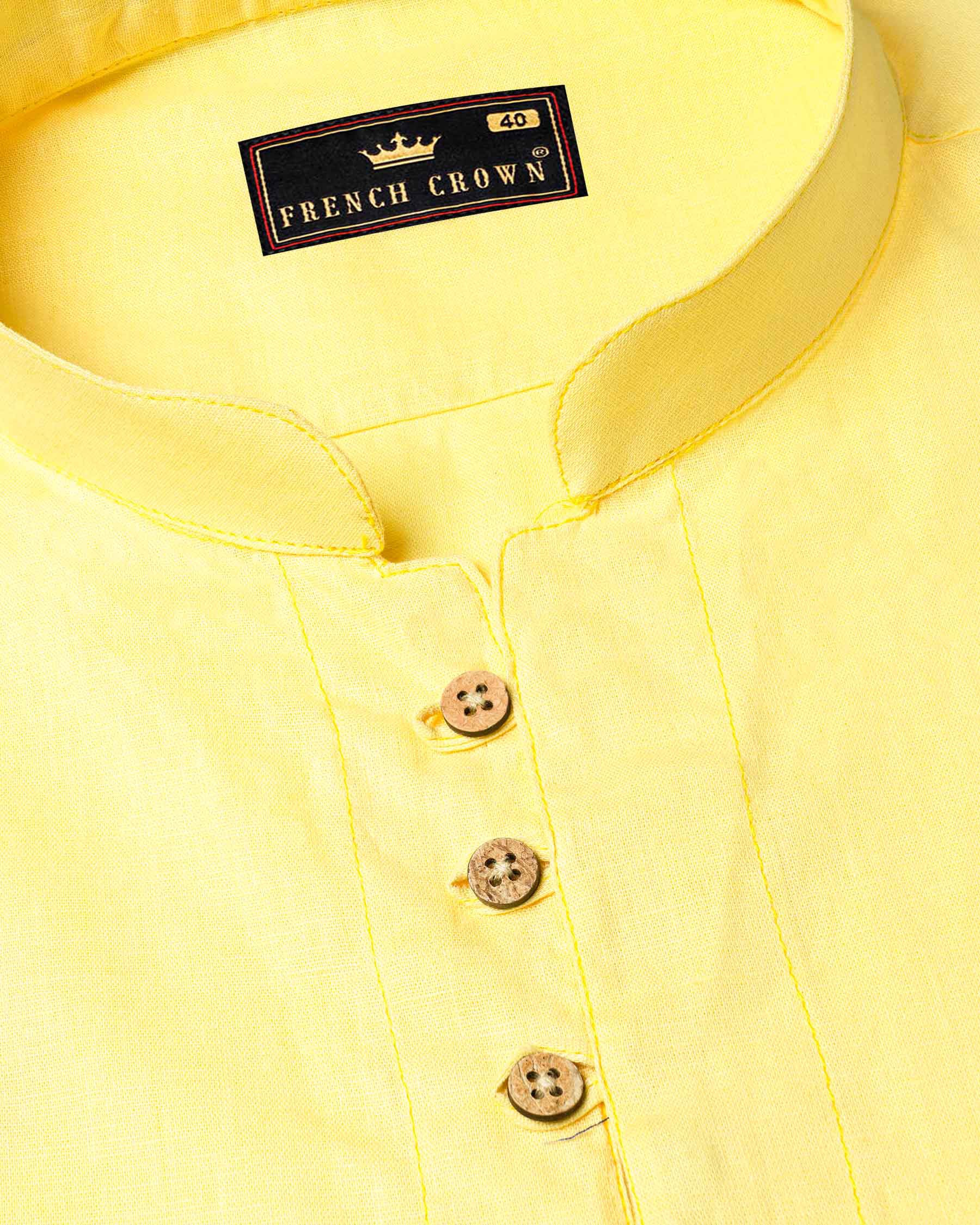 Sweet Corn Yellow Luxurious Linen Kurta Shirt 6614-KS-38,6614-KS-H-38,6614-KS-39,6614-KS-H-39,6614-KS-40,6614-KS-H-40,6614-KS-42,6614-KS-H-42,6614-KS-44,6614-KS-H-44,6614-KS-46,6614-KS-H-46,6614-KS-48,6614-KS-H-48,6614-KS-50,6614-KS-H-50,6614-KS-52,6614-KS-H-52