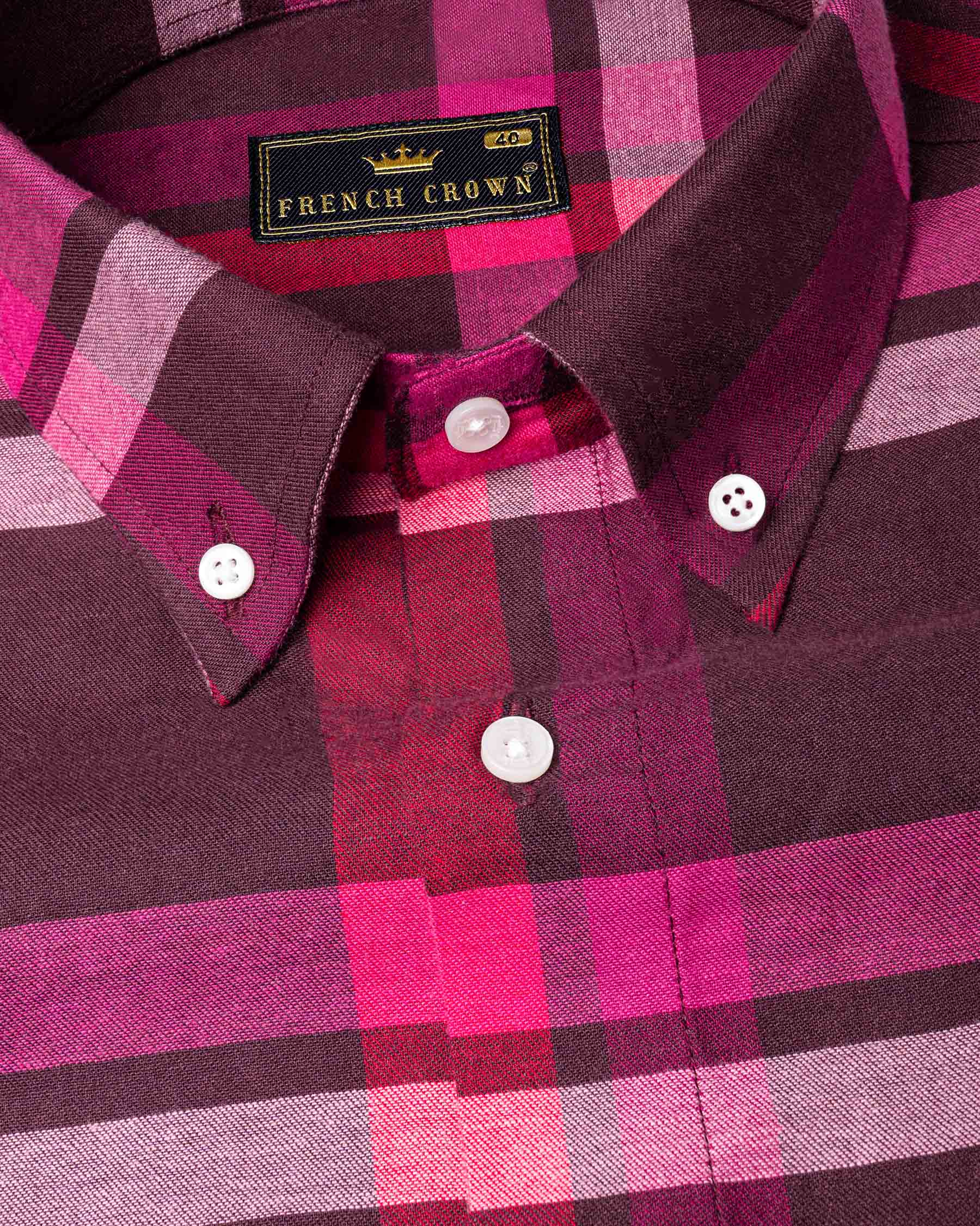 Wine Berry with Plum Velvet Plaid Flannel Shirt 6669-BD-38,6669-BD-H-38,6669-BD-39,6669-BD-H-39,6669-BD-40,6669-BD-H-40,6669-BD-42,6669-BD-H-42,6669-BD-44,6669-BD-H-44,6669-BD-46,6669-BD-H-46,6669-BD-48,6669-BD-H-48,6669-BD-50,6669-BD-H-50,6669-BD-52,6669-BD-H-52