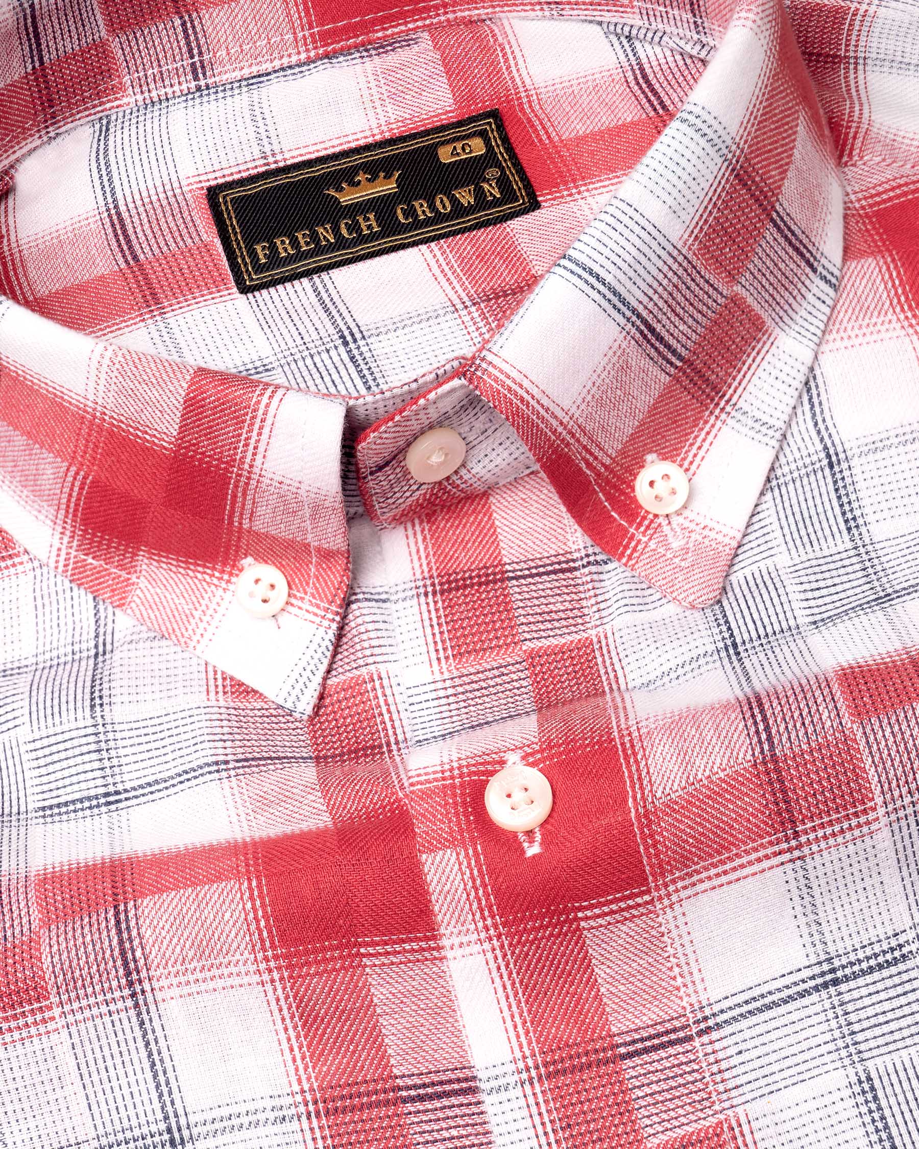 Amaranth Red Plaid Twill Plaid Premium Cotton Shirt 6715-BD-38,6715-BD-38,6715-BD-39,6715-BD-39,6715-BD-40,6715-BD-40,6715-BD-42,6715-BD-42,6715-BD-44,6715-BD-44,6715-BD-46,6715-BD-46,6715-BD-48,6715-BD-48,6715-BD-50,6715-BD-50,6715-BD-52,6715-BD-52