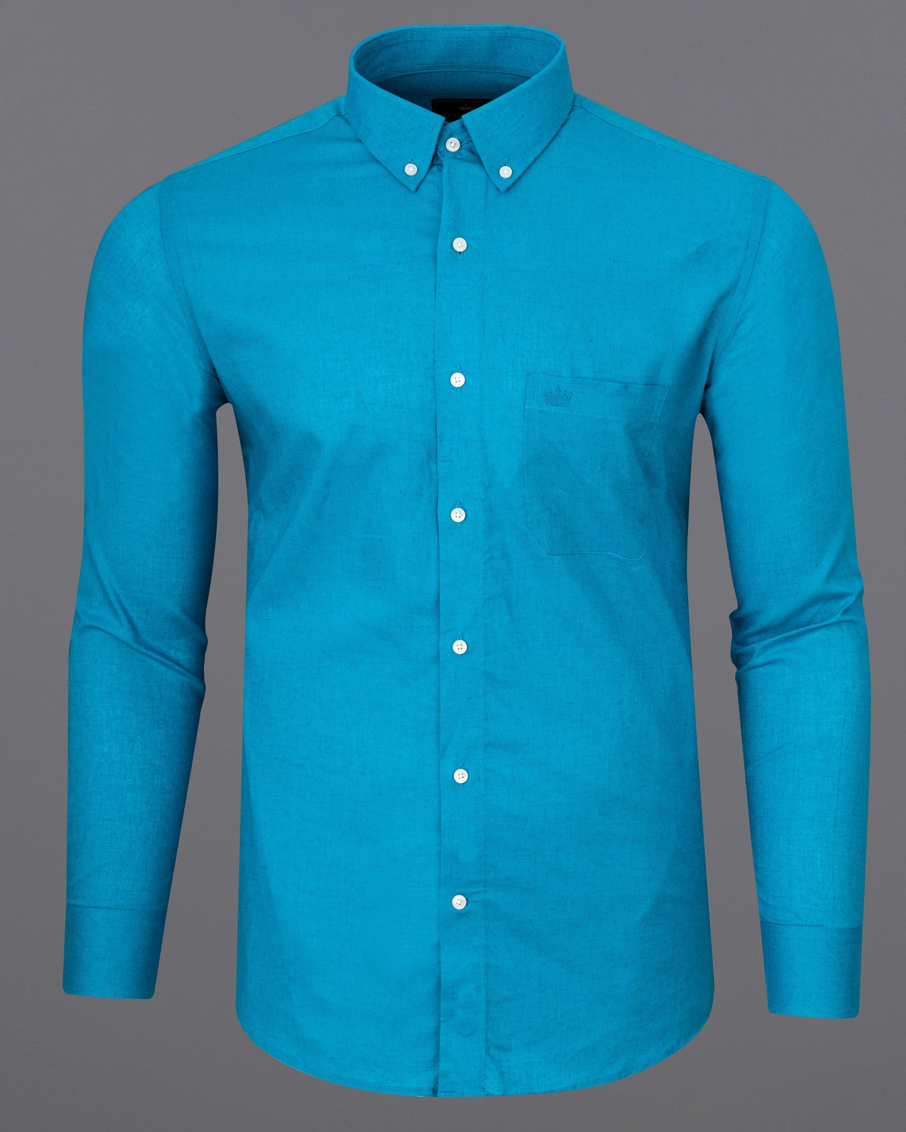 Pacific Blue Luxurious Linen Shirt 6867-BD-38, 6867-BD-H-38, 6867-BD-39, 6867-BD-H-39, 6867-BD-40, 6867-BD-H-40, 6867-BD-42, 6867-BD-H-42, 6867-BD-44, 6867-BD-H-44, 6867-BD-46, 6867-BD-H-46, 6867-BD-48, 6867-BD-H-48, 6867-BD-50, 6867-BD-H-50, 6867-BD-52, 6867-BD-H-52