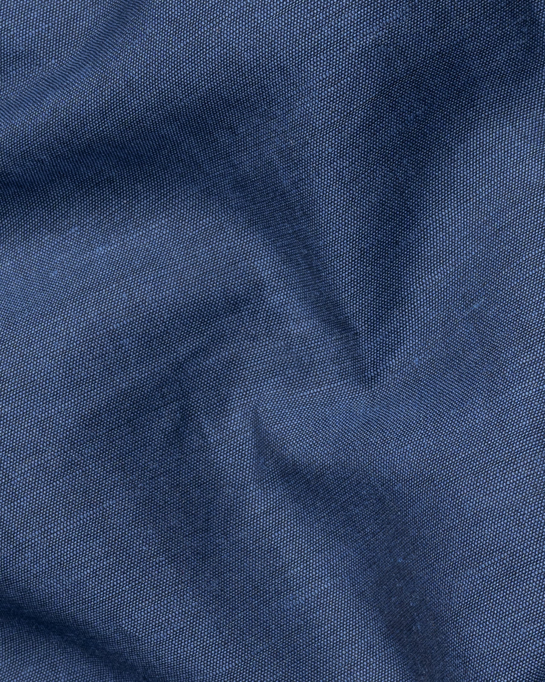 Rhino Blue Luxurious Linen Shirt