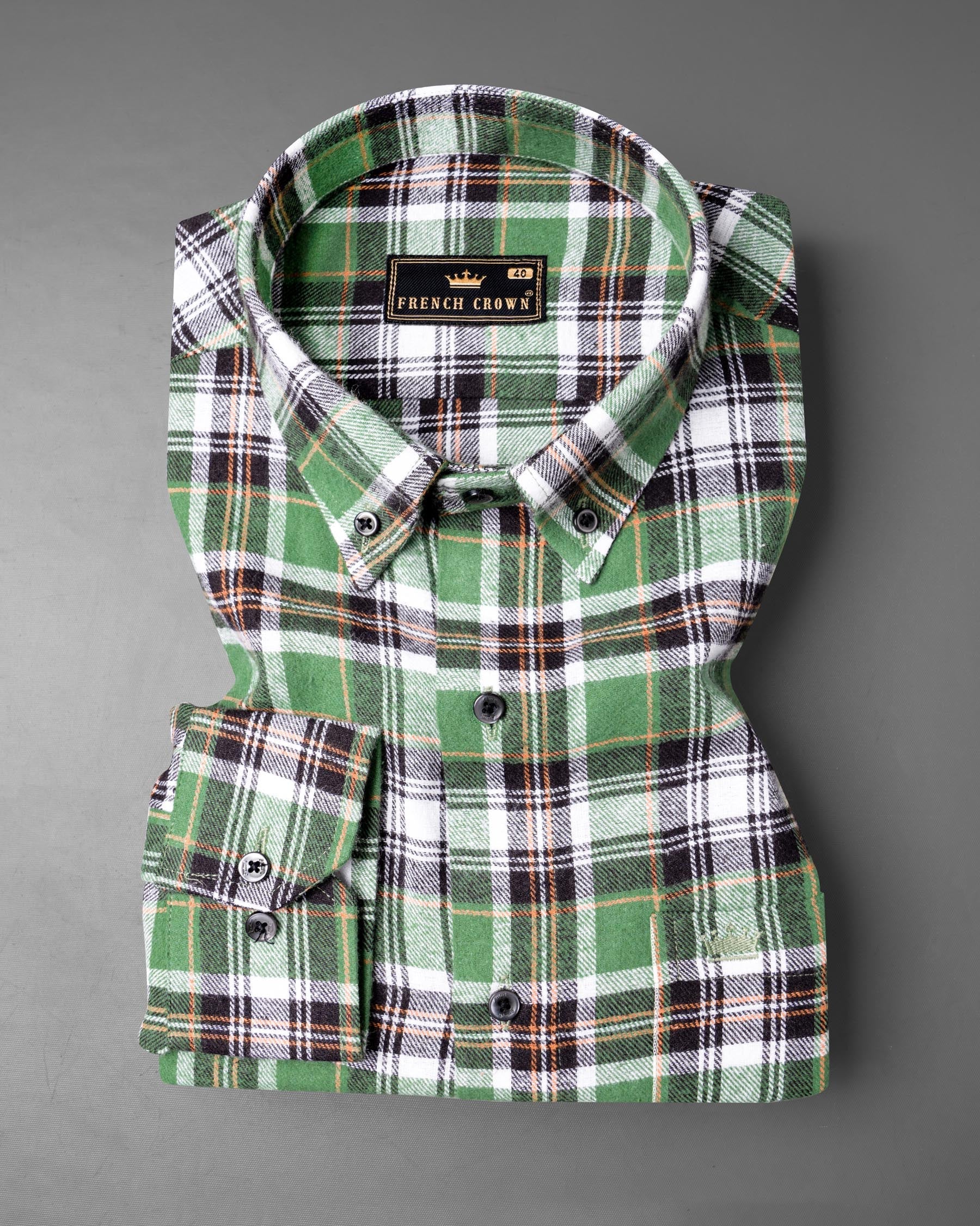 Amulet Green and off white Plaid Flannel Shirt 6900-BD-BLK-38,6900-BD-BLK-38,6900-BD-BLK-39,6900-BD-BLK-39,6900-BD-BLK-40,6900-BD-BLK-40,6900-BD-BLK-42,6900-BD-BLK-42,6900-BD-BLK-44,6900-BD-BLK-44,6900-BD-BLK-46,6900-BD-BLK-46,6900-BD-BLK-48,6900-BD-BLK-48,6900-BD-BLK-50,6900-BD-BLK-50,6900-BD-BLK-52,6900-BD-BLK-52