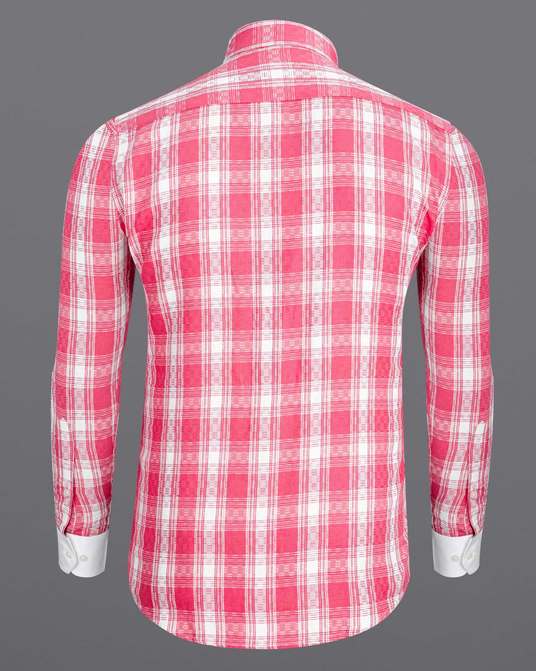  Light Carmine Plaid with Bright White Twill Premium Cotton Designer Shirt 6932-D11-38,6932-D11-38,6932-D11-39,6932-D11-39,6932-D11-40,6932-D11-40,6932-D11-42,6932-D11-42,6932-D11-44,6932-D11-44,6932-D11-46,6932-D11-46,6932-D11-48,6932-D11-48,6932-D11-50,6932-D11-50,6932-D11-52,6932-D11-52