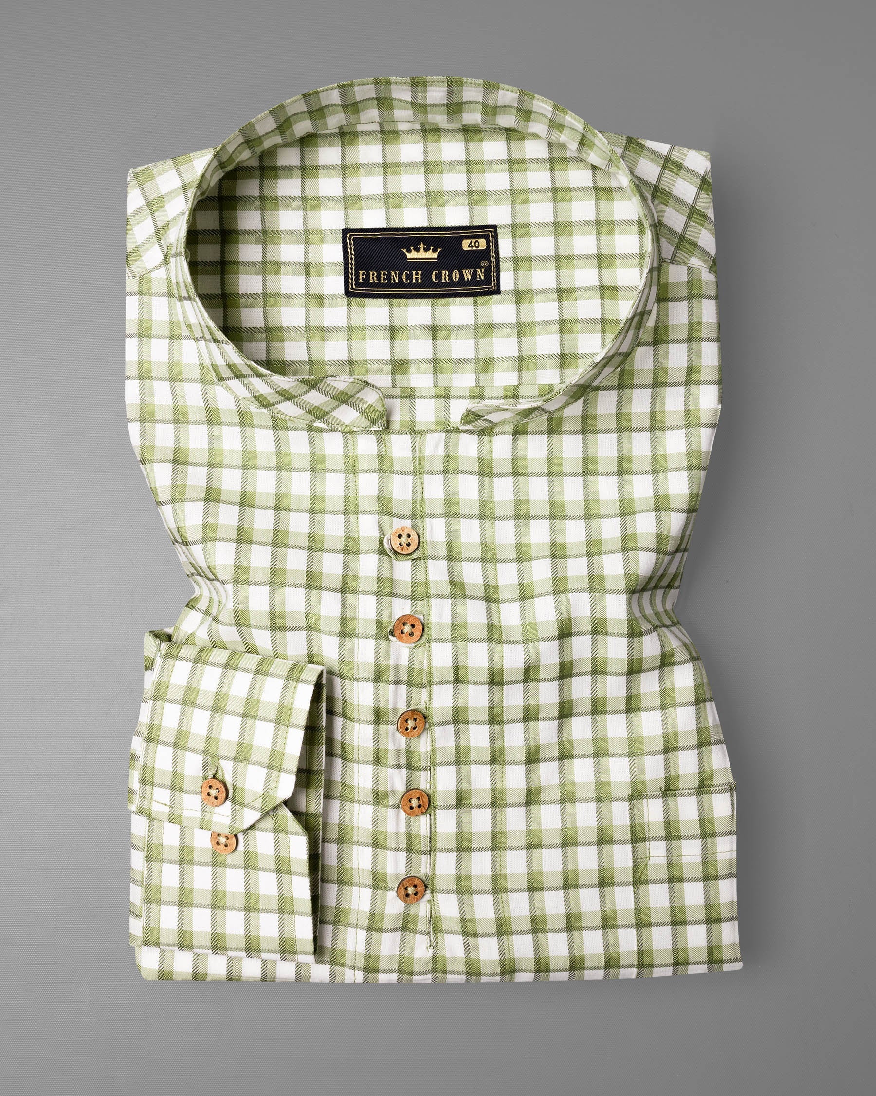 Dingley Green Checkered Dobby Textured Premium Giza Cotton Shirt 6935-KS-38,6935-KS-38,6935-KS-39,6935-KS-39,6935-KS-40,6935-KS-40,6935-KS-42,6935-KS-42,6935-KS-44,6935-KS-44,6935-KS-46,6935-KS-46,6935-KS-48,6935-KS-48,6935-KS-50,6935-KS-50,6935-KS-52,6935-KS-52