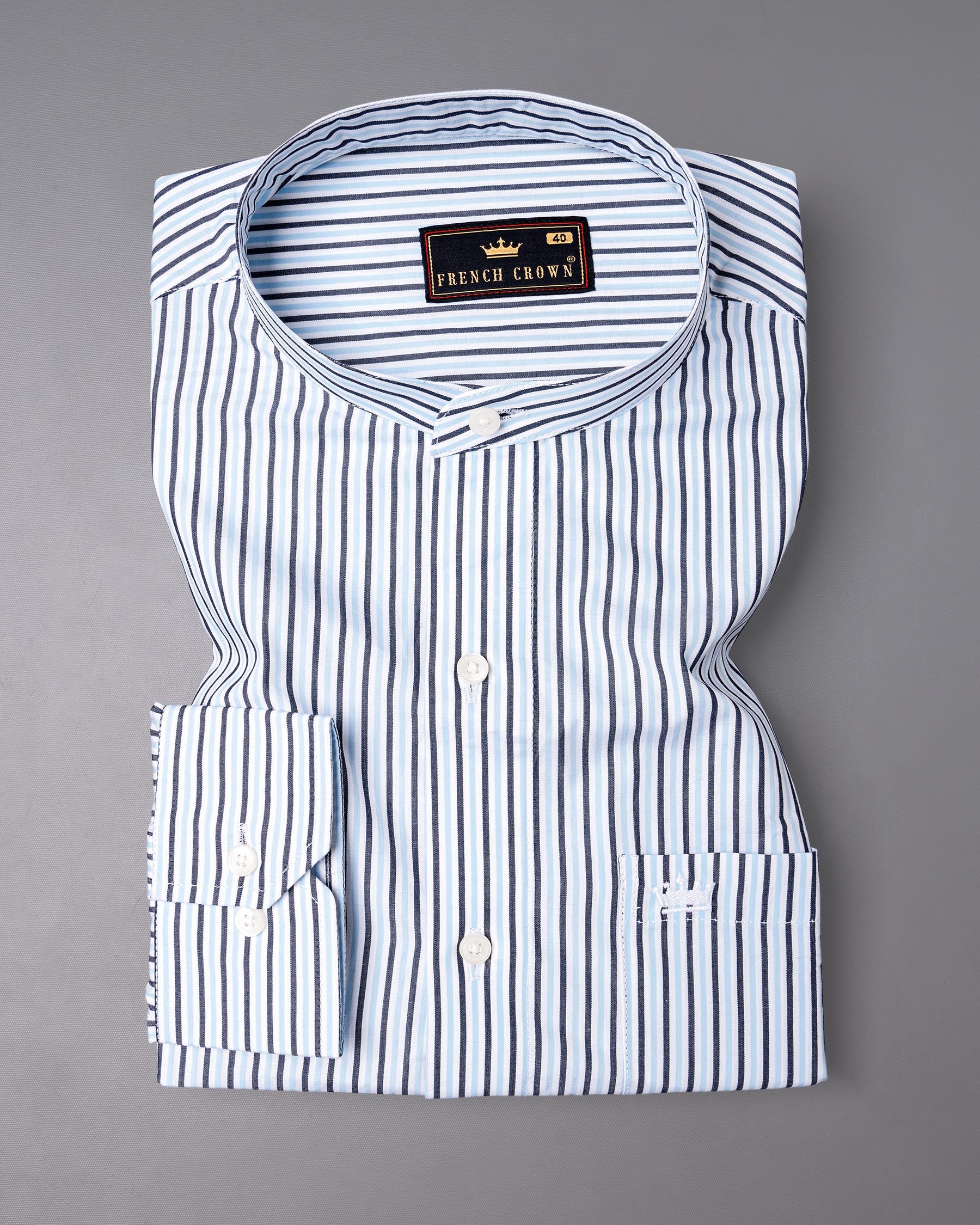 Periwinkle Blue Striped Premium Cotton Shirt 6966-M-38,6966-M-H-38,6966-M-39,6966-M-H-39,6966-M-40,6966-M-H-40,6966-M-42,6966-M-H-42,6966-M-44,6966-M-H-44,6966-M-46,6966-M-H-46,6966-M-48,6966-M-H-48,6966-M-50,6966-M-H-50,6966-M-52,6966-M-H-52