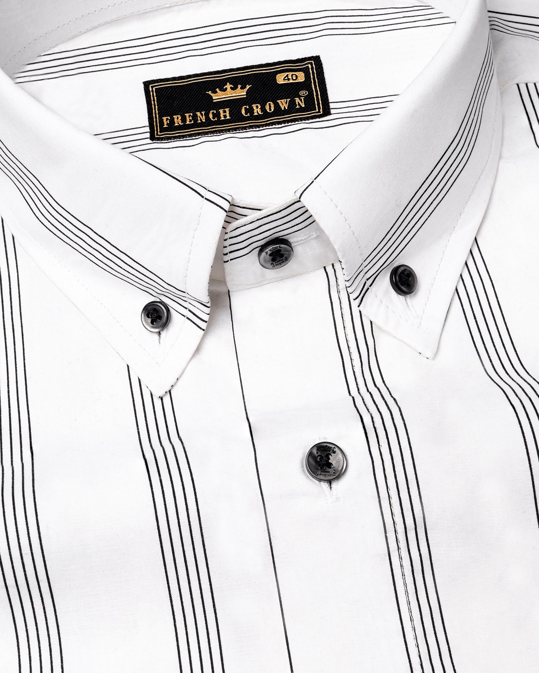 Bright White Striped Twill Premium Cotton Shirt 7027-BD-BLK-38, 7027-BD-BLK-H-38, 7027-BD-BLK-39, 7027-BD-BLK-H-39, 7027-BD-BLK-40, 7027-BD-BLK-H-40, 7027-BD-BLK-42, 7027-BD-BLK-H-42, 7027-BD-BLK-44, 7027-BD-BLK-H-44, 7027-BD-BLK-46, 7027-BD-BLK-H-46, 7027-BD-BLK-48, 7027-BD-BLK-H-48, 7027-BD-BLK-50, 7027-BD-BLK-H-50, 7027-BD-BLK-52, 7027-BD-BLK-H-52