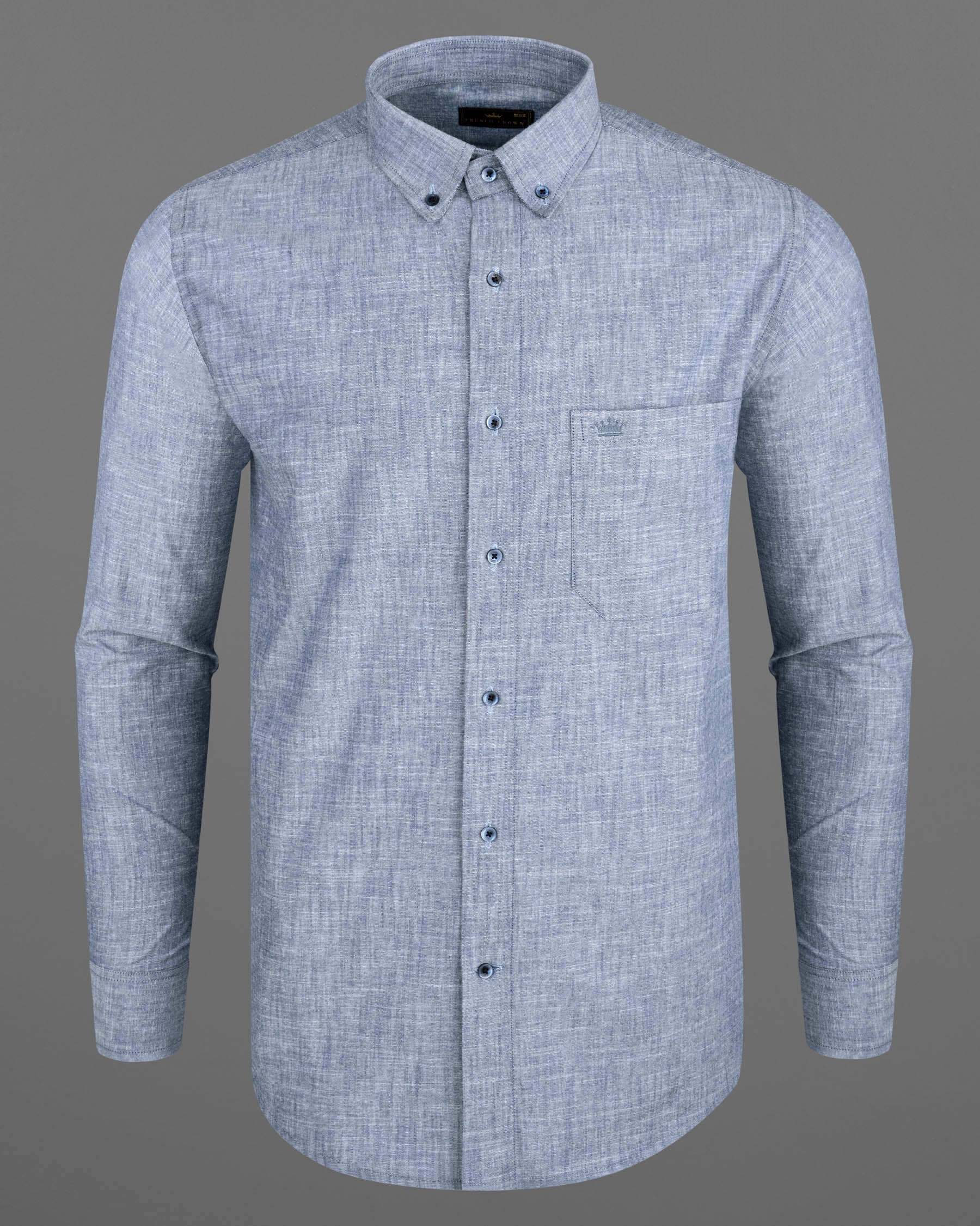 Mischka Gray Royal Oxford Shirt 7029-BD-BLE-38, 7029-BD-BLE-H-38, 7029-BD-BLE-39, 7029-BD-BLE-H-39, 7029-BD-BLE-40, 7029-BD-BLE-H-40, 7029-BD-BLE-42, 7029-BD-BLE-H-42, 7029-BD-BLE-44, 7029-BD-BLE-H-44, 7029-BD-BLE-46, 7029-BD-BLE-H-46, 7029-BD-BLE-48, 7029-BD-BLE-H-48, 7029-BD-BLE-50, 7029-BD-BLE-H-50, 7029-BD-BLE-52, 7029-BD-BLE-H-52