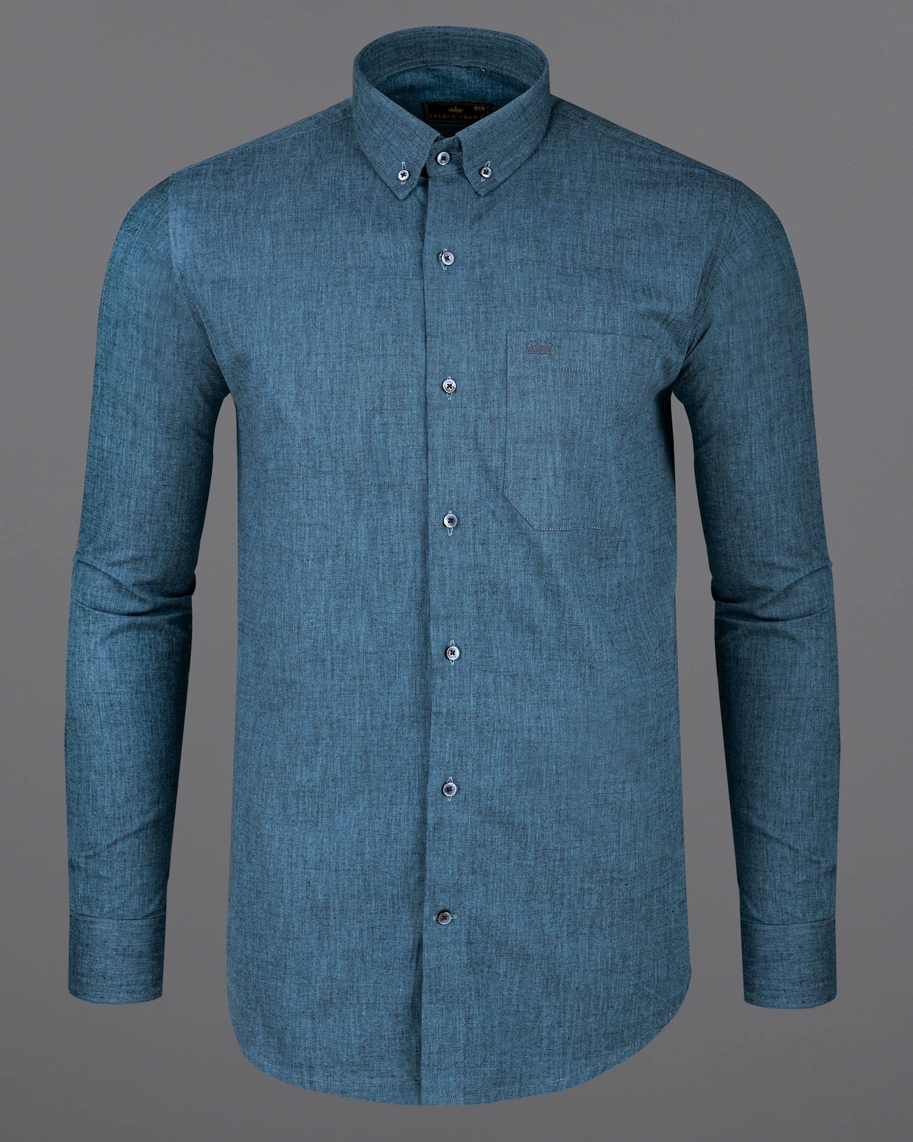 Chambray Blue Royal Oxford Shirt 7037-BD-BLE-38, 7037-BD-BLE-H-38, 7037-BD-BLE-39, 7037-BD-BLE-H-39, 7037-BD-BLE-40, 7037-BD-BLE-H-40, 7037-BD-BLE-42, 7037-BD-BLE-H-42, 7037-BD-BLE-44, 7037-BD-BLE-H-44, 7037-BD-BLE-46, 7037-BD-BLE-H-46, 7037-BD-BLE-48, 7037-BD-BLE-H-48, 7037-BD-BLE-50, 7037-BD-BLE-H-50, 7037-BD-BLE-52, 7037-BD-BLE-H-52