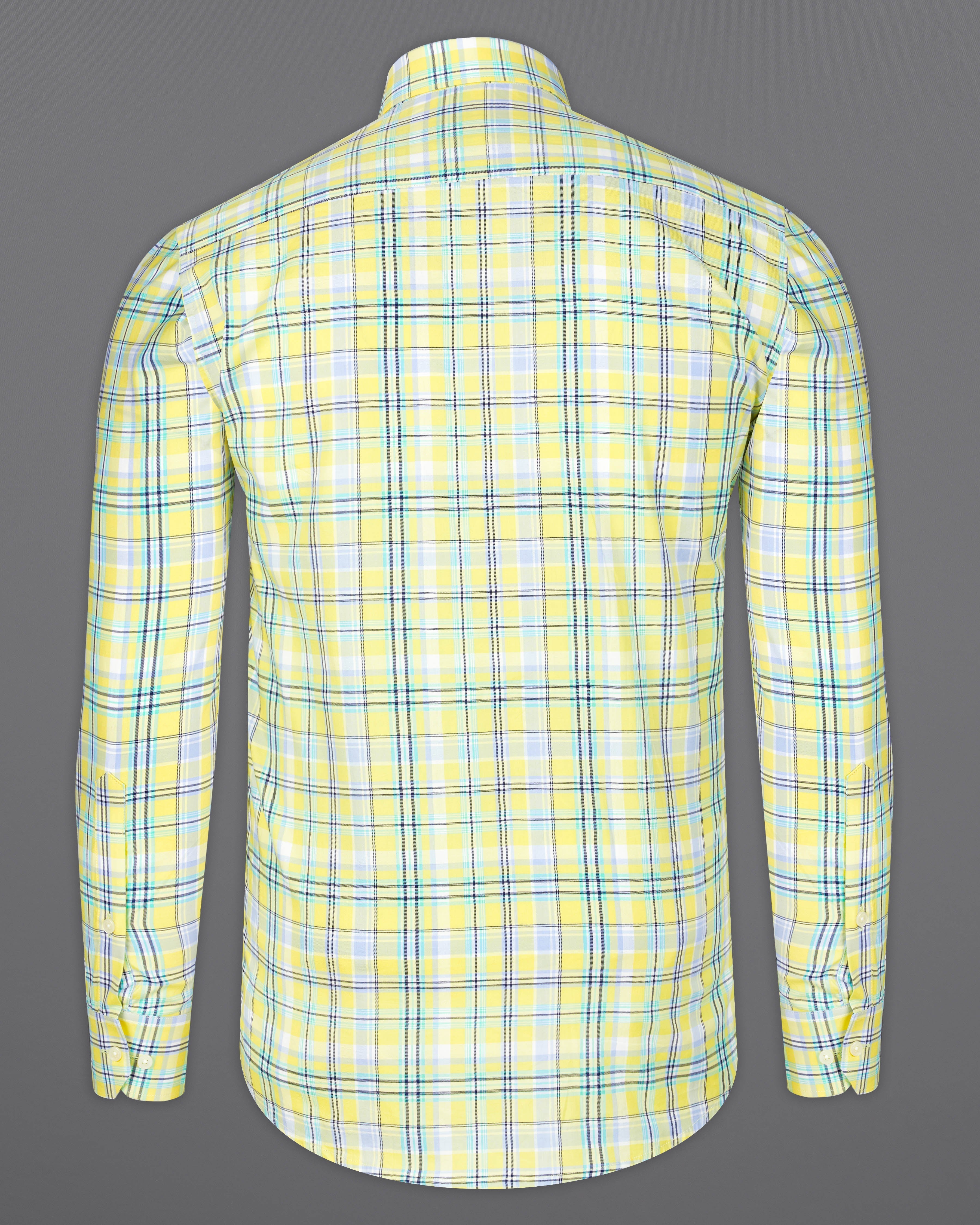 Manilla Yellow Checked with Leaves Embroidered Twill Premium Cotton Designer Shirt 7046-CA-E082-38, 7046-CA-E082-H-38, 7046-CA-E082-39, 7046-CA-E082-H-39, 7046-CA-E082-40, 7046-CA-E082-H-40, 7046-CA-E082-42, 7046-CA-E082-H-42, 7046-CA-E082-44, 7046-CA-E082-H-44, 7046-CA-E082-46, 7046-CA-E082-H-46, 7046-CA-E082-48, 7046-CA-E082-H-48, 7046-CA-E082-50, 7046-CA-E082-H-50, 7046-CA-E082-52, 7046-CA-E082-H-52