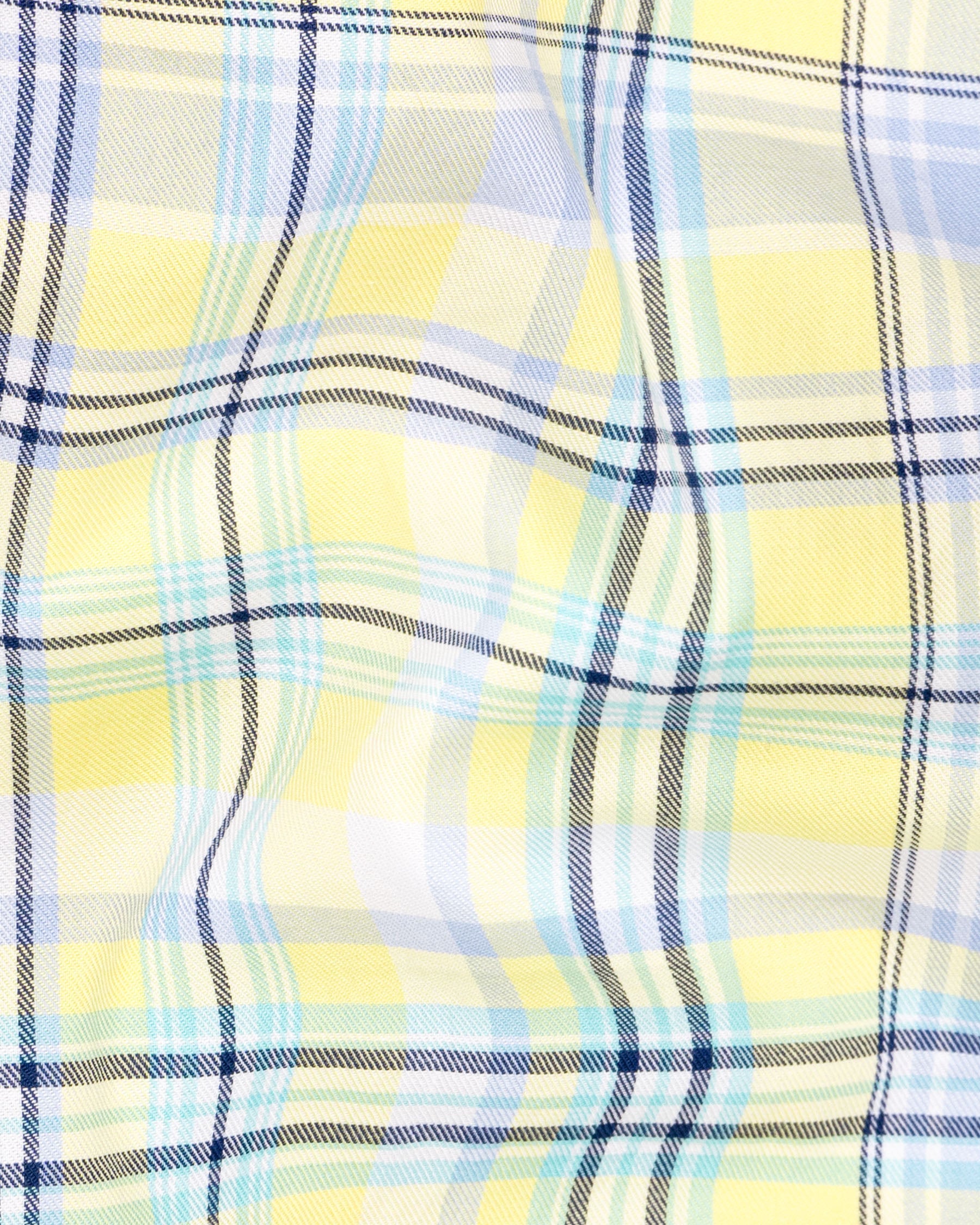 Primrose Yellow with Pale Green Twill Plaid Premium Cotton Shirt 7046-CA-38, 7046-CA-H-38, 7046-CA-39, 7046-CA-H-39, 7046-CA-40, 7046-CA-H-40, 7046-CA-42, 7046-CA-H-42, 7046-CA-44, 7046-CA-H-44, 7046-CA-46, 7046-CA-H-46, 7046-CA-48, 7046-CA-H-48, 7046-CA-50, 7046-CA-H-50, 7046-CA-52, 7046-CA-H-52