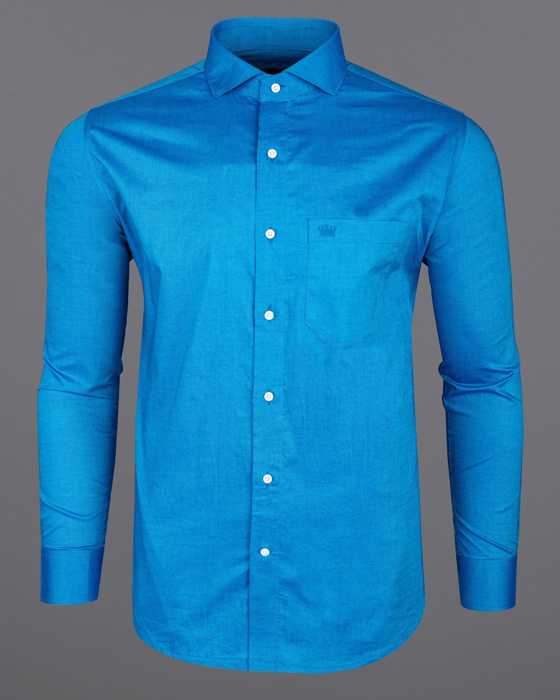 Pelorous Blue Chambray Premium Cotton Shirt 7047-CA-38, 7047-CA-H-38, 7047-CA-39, 7047-CA-H-39, 7047-CA-40, 7047-CA-H-40, 7047-CA-42, 7047-CA-H-42, 7047-CA-44, 7047-CA-H-44, 7047-CA-46, 7047-CA-H-46, 7047-CA-48, 7047-CA-H-48, 7047-CA-50, 7047-CA-H-50, 7047-CA-52, 7047-CA-H-52