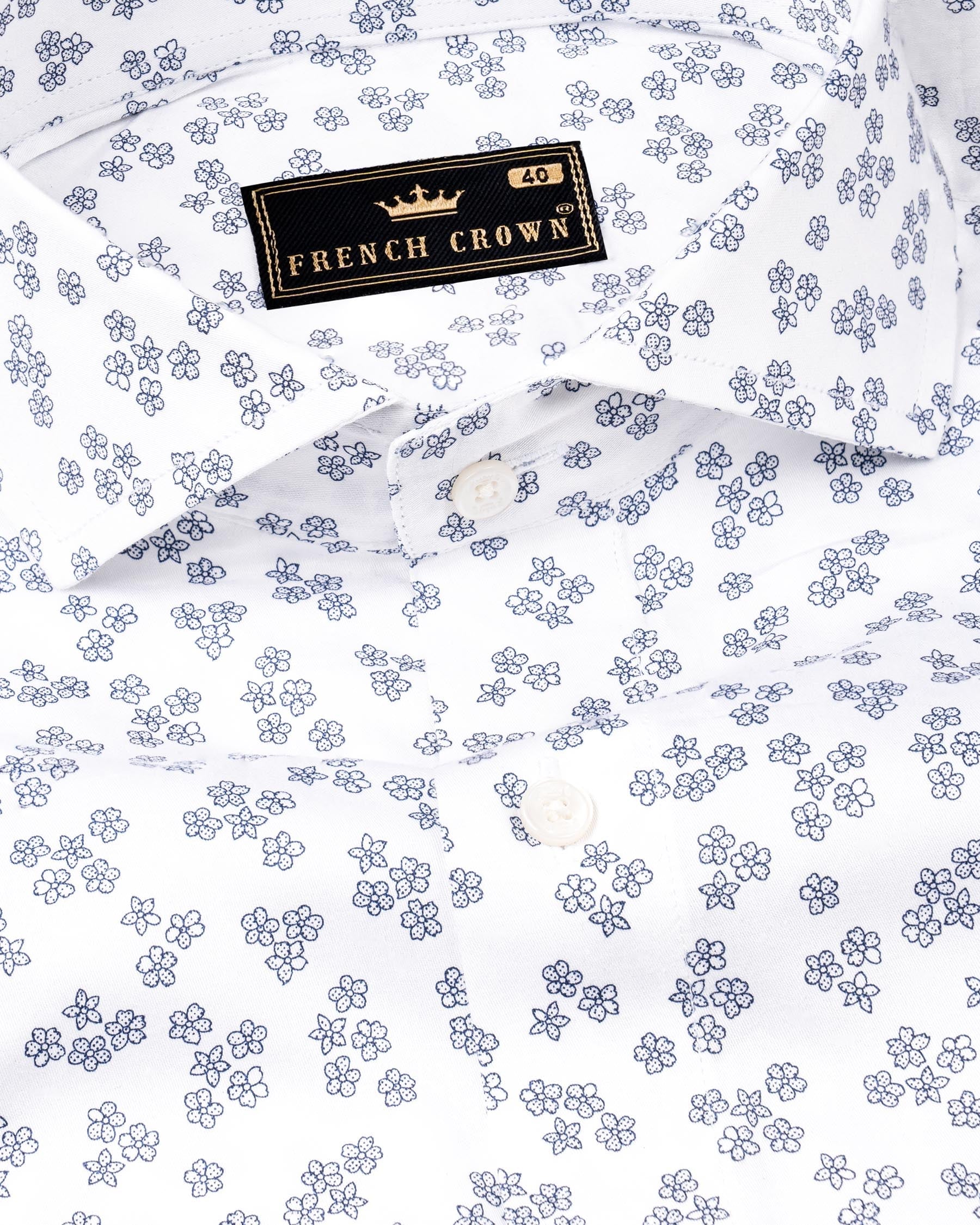 White and Kimberly Floral Super Soft Premium Cotton Shirt 7064-CA-38,7064-CA-38,7064-CA-39,7064-CA-39,7064-CA-40,7064-CA-40,7064-CA-42,7064-CA-42,7064-CA-44,7064-CA-44,7064-CA-46,7064-CA-46,7064-CA-48,7064-CA-48,7064-CA-50,7064-CA-50,7064-CA-52,7064-CA-52