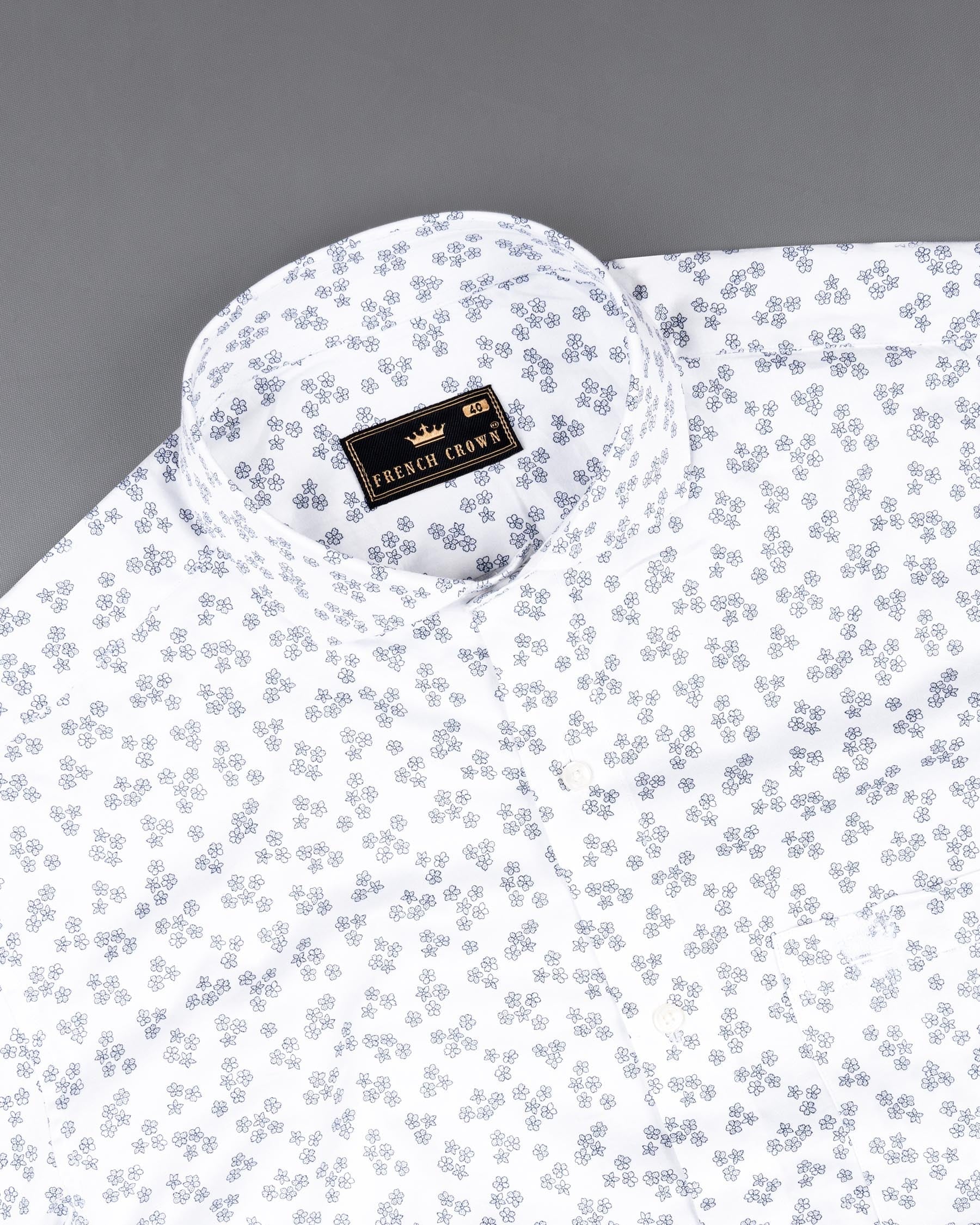 White and Kimberly Floral Super Soft Premium Cotton Shirt 7064-CA-38,7064-CA-38,7064-CA-39,7064-CA-39,7064-CA-40,7064-CA-40,7064-CA-42,7064-CA-42,7064-CA-44,7064-CA-44,7064-CA-46,7064-CA-46,7064-CA-48,7064-CA-48,7064-CA-50,7064-CA-50,7064-CA-52,7064-CA-52