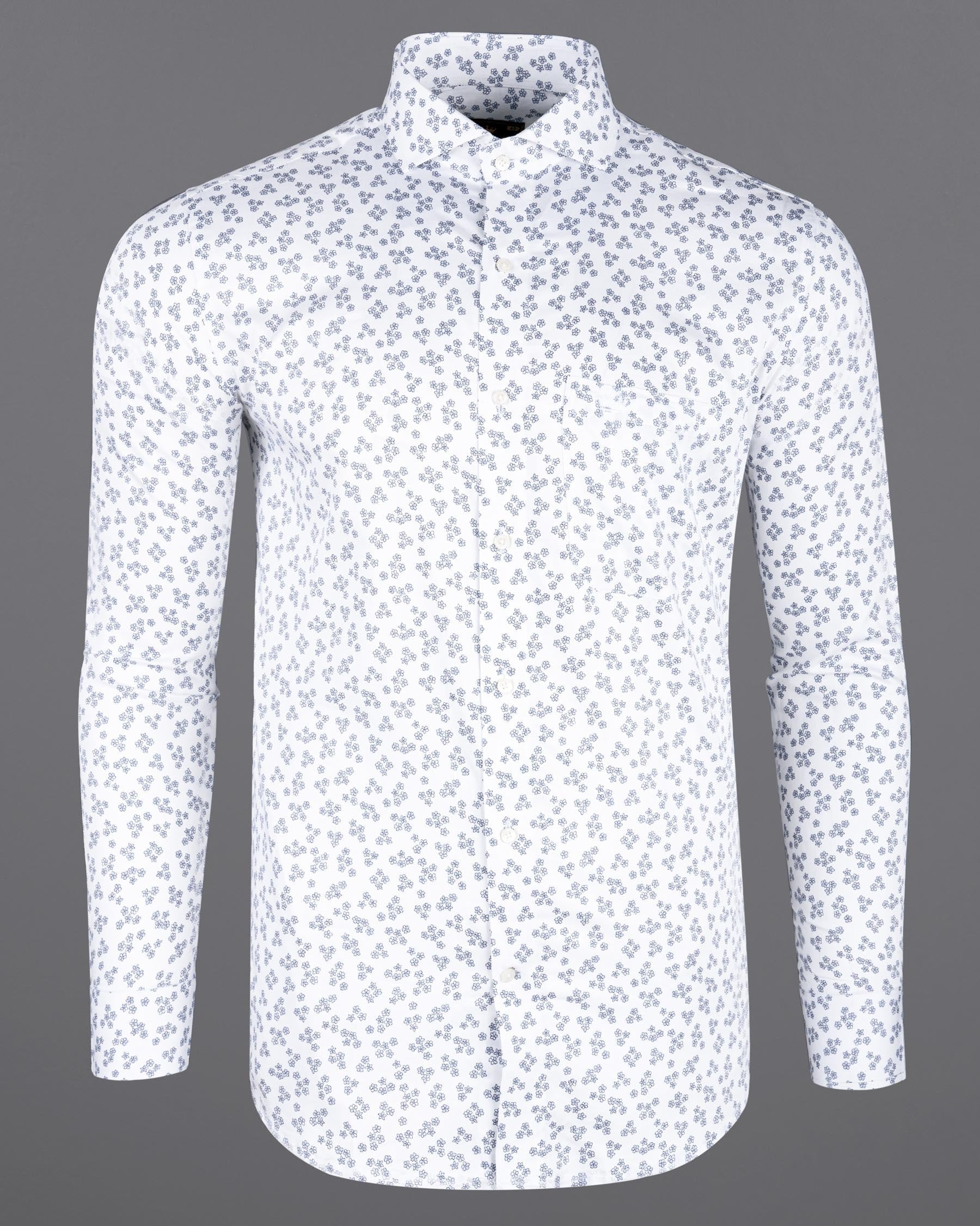 White and Kimberly Floral Super Soft Premium Cotton Shirt 7064-CA-38,7064-CA-38,7064-CA-39,7064-CA-39,7064-CA-40,7064-CA-40,7064-CA-42,7064-CA-42,7064-CA-44,7064-CA-44,7064-CA-46,7064-CA-46,7064-CA-48,7064-CA-48,7064-CA-50,7064-CA-50,7064-CA-52,7064-CA-52