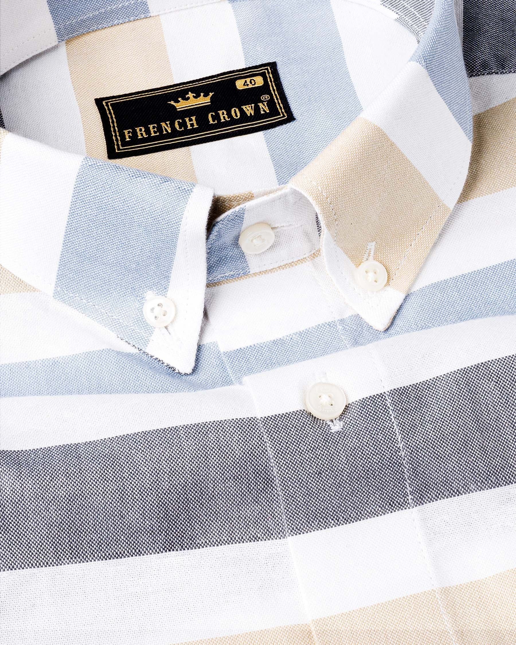 Bright White with Periwinkle Blue Multicolour Horizontal Striped Royal Oxford Shirt 7101-BD-38,7101-BD-38,7101-BD-39,7101-BD-39,7101-BD-40,7101-BD-40,7101-BD-42,7101-BD-42,7101-BD-44,7101-BD-44,7101-BD-46,7101-BD-46,7101-BD-48,7101-BD-48,7101-BD-50,7101-BD-50,7101-BD-52,7101-BD-52