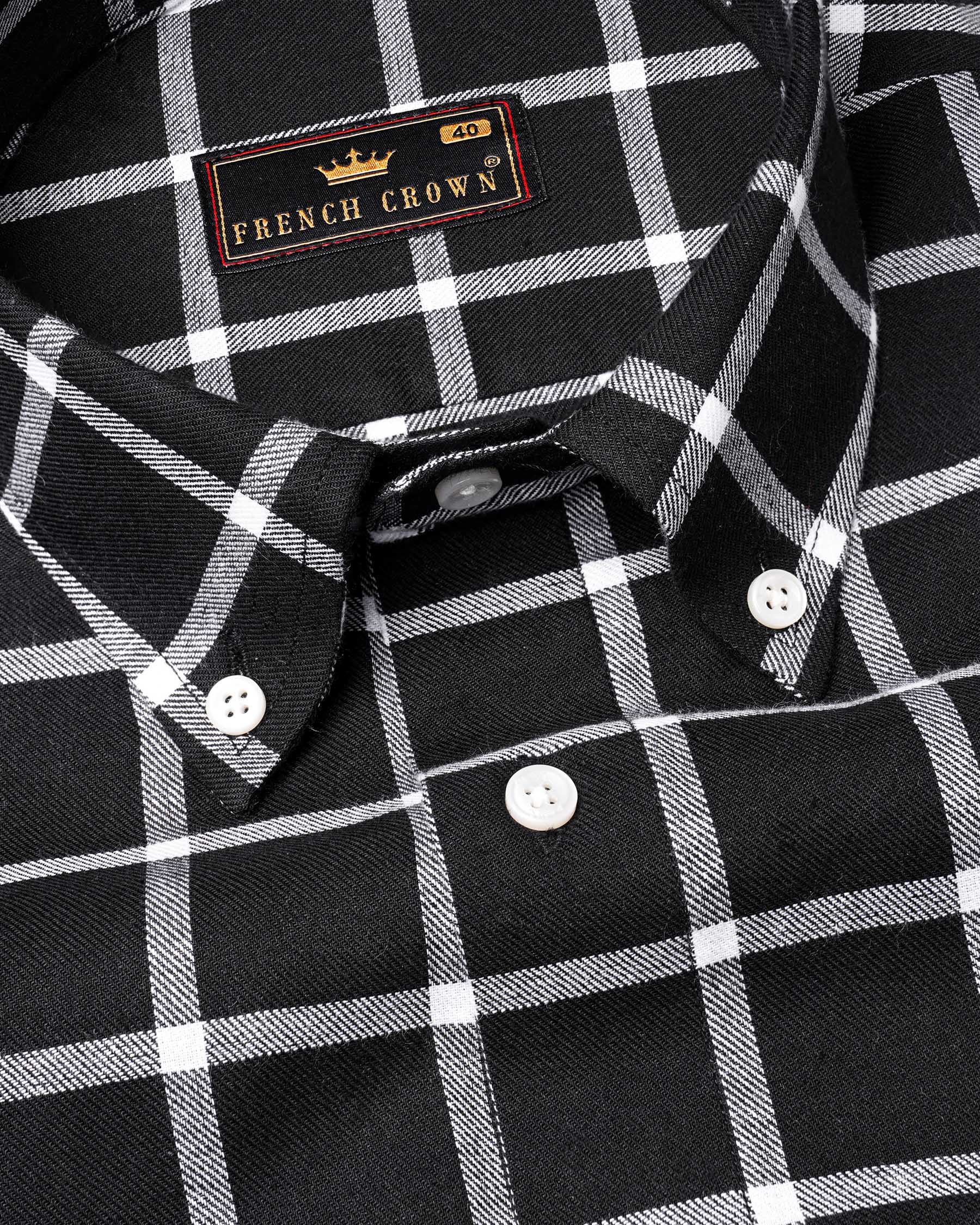 Jade Black Plaid Twill Premium Cotton Shirt 7194-BD-38,7194-BD-H-38,7194-BD-39,7194-BD-H-39,7194-BD-40,7194-BD-H-40,7194-BD-42,7194-BD-H-42,7194-BD-44,7194-BD-H-44,7194-BD-46,7194-BD-H-46,7194-BD-48,7194-BD-H-48,7194-BD-50,7194-BD-H-50,7194-BD-52,7194-BD-H-52