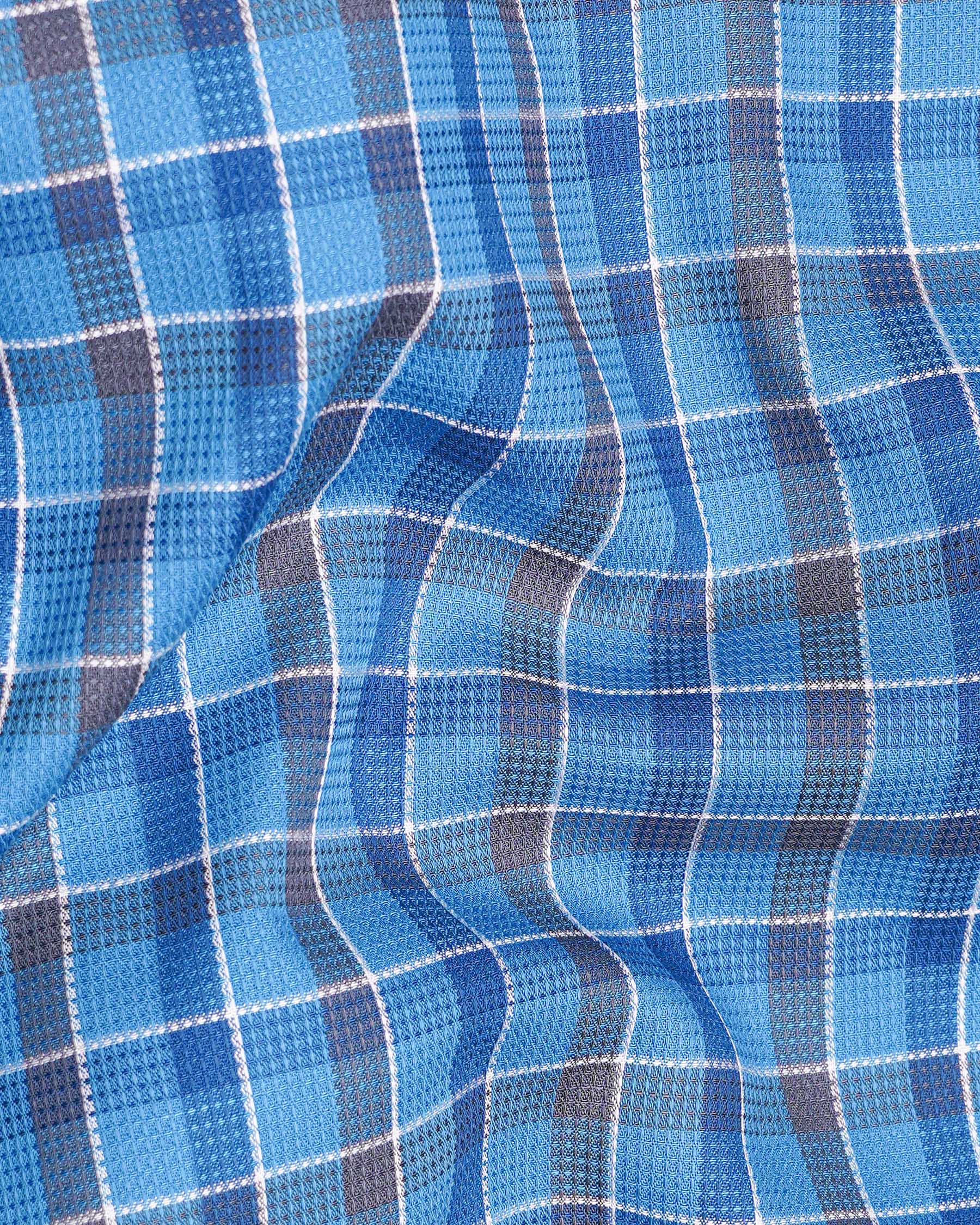 Malibu and St Tropaz Blue Plaid Dobby Textured Premium Giza Cotton Shirt 7200-CA-38,7200-CA-H-38,7200-CA-39,7200-CA-H-39,7200-CA-40,7200-CA-H-40,7200-CA-42,7200-CA-H-42,7200-CA-44,7200-CA-H-44,7200-CA-46,7200-CA-H-46,7200-CA-48,7200-CA-H-48,7200-CA-50,7200-CA-H-50,7200-CA-52,7200-CA-H-52