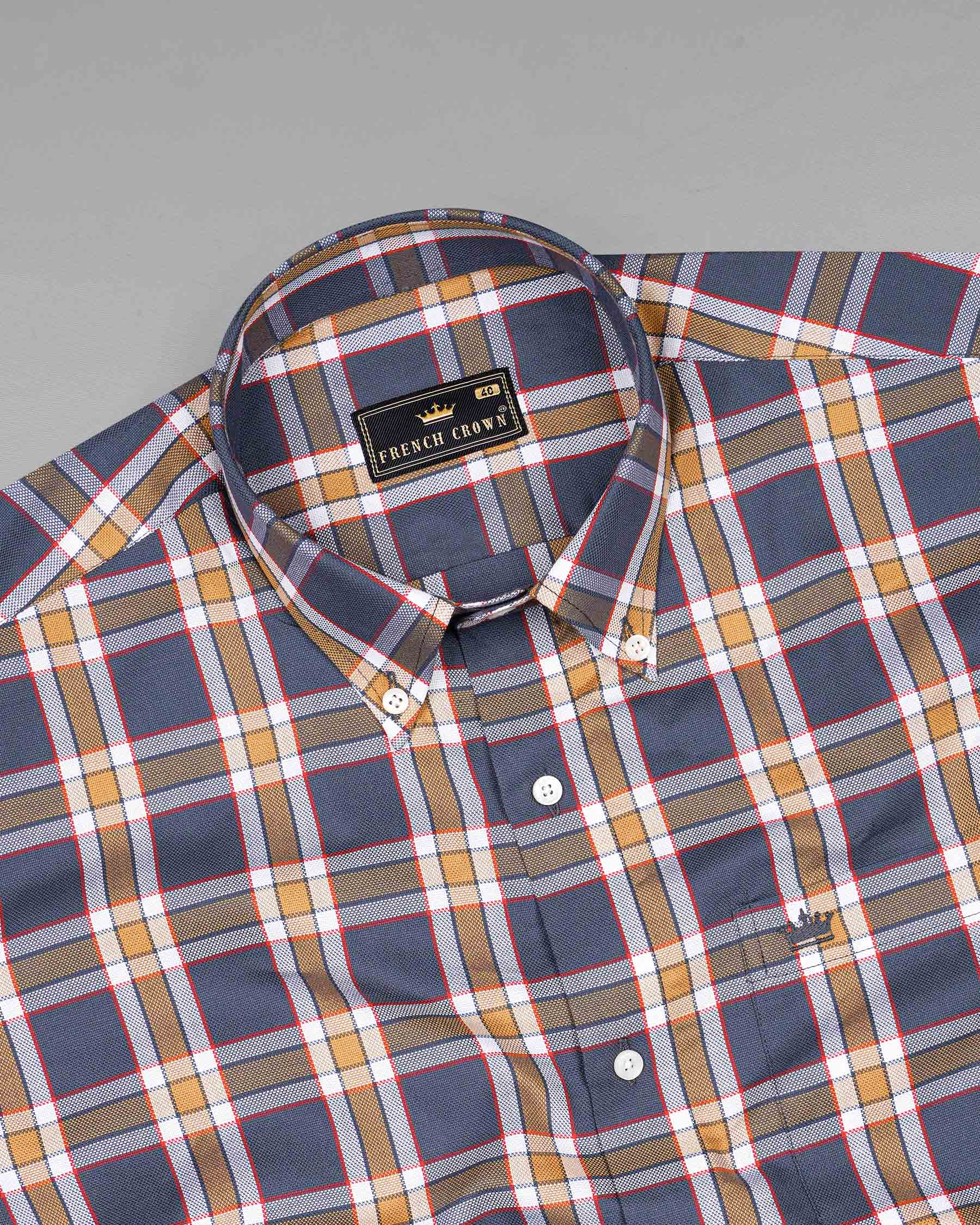 Scarpa Flow Grey and Di Serria Plaid Dobby Textured Premium Giza Cotton Shirt 7209-BD-38,7209-BD-H-38,7209-BD-39,7209-BD-H-39,7209-BD-40,7209-BD-H-40,7209-BD-42,7209-BD-H-42,7209-BD-44,7209-BD-H-44,7209-BD-46,7209-BD-H-46,7209-BD-48,7209-BD-H-48,7209-BD-50,7209-BD-H-50,7209-BD-52,7209-BD-H-52