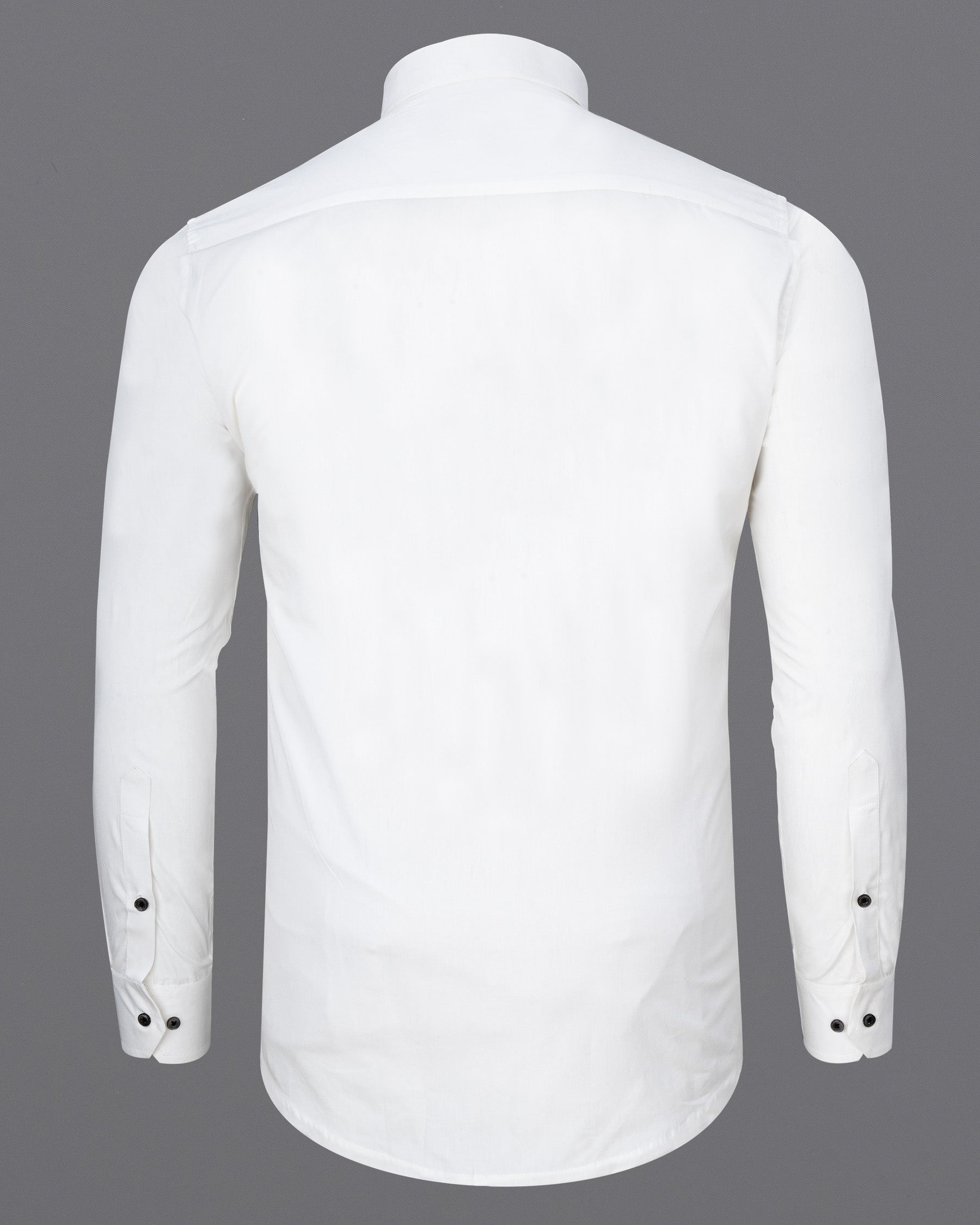 Off White Premium Cotton Shirt