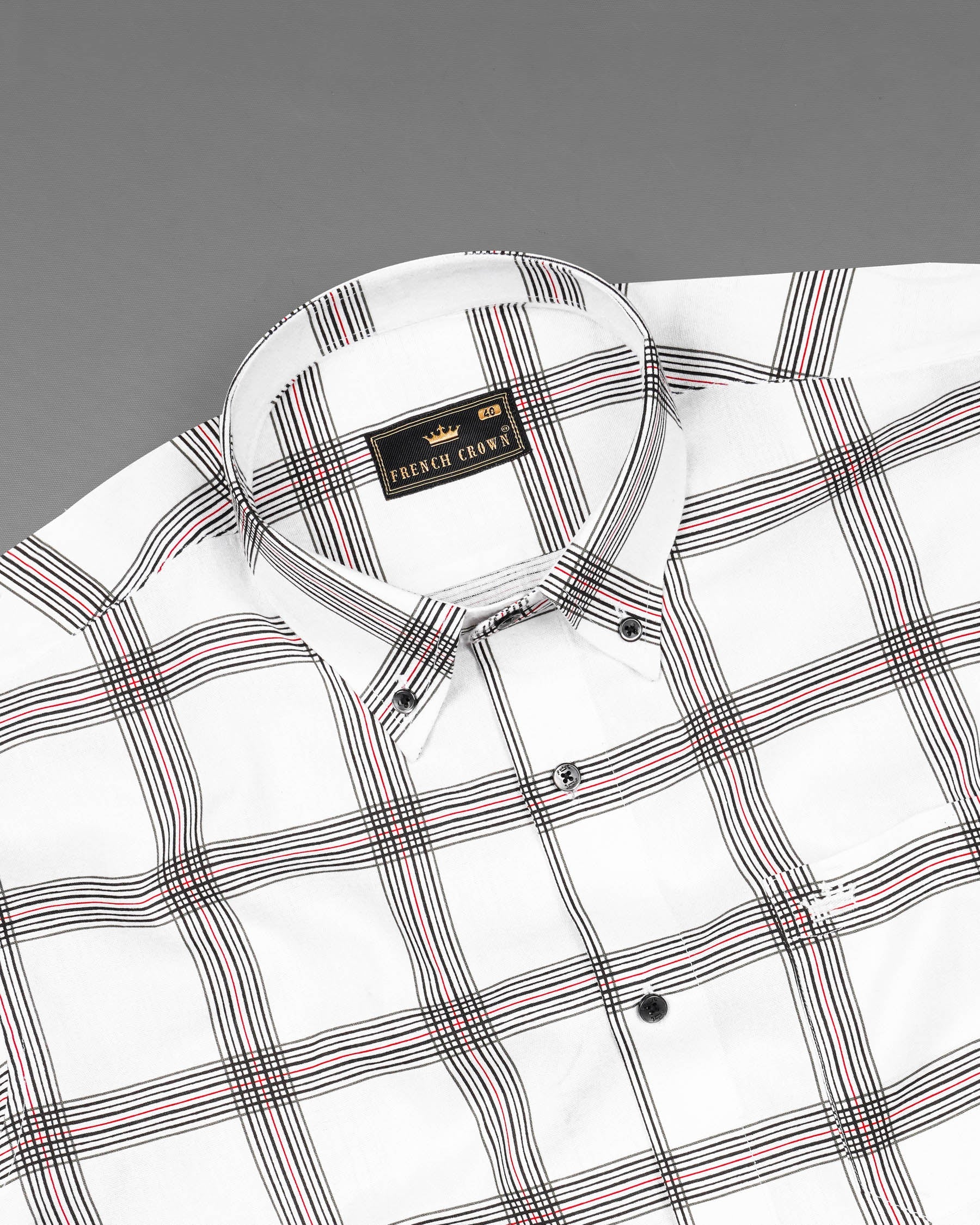 Bright White Windowpane Royal Oxford Shirt 7445-BD-BLK-38, 7445-BD-BLK-H-38, 7445-BD-BLK-39, 7445-BD-BLK-H-39, 7445-BD-BLK-40, 7445-BD-BLK-H-40, 7445-BD-BLK-42, 7445-BD-BLK-H-42, 7445-BD-BLK-44, 7445-BD-BLK-H-44, 7445-BD-BLK-46, 7445-BD-BLK-H-46, 7445-BD-BLK-48, 7445-BD-BLK-H-48, 7445-BD-BLK-50, 7445-BD-BLK-H-50, 7445-BD-BLK-52, 7445-BD-BLK-H-52